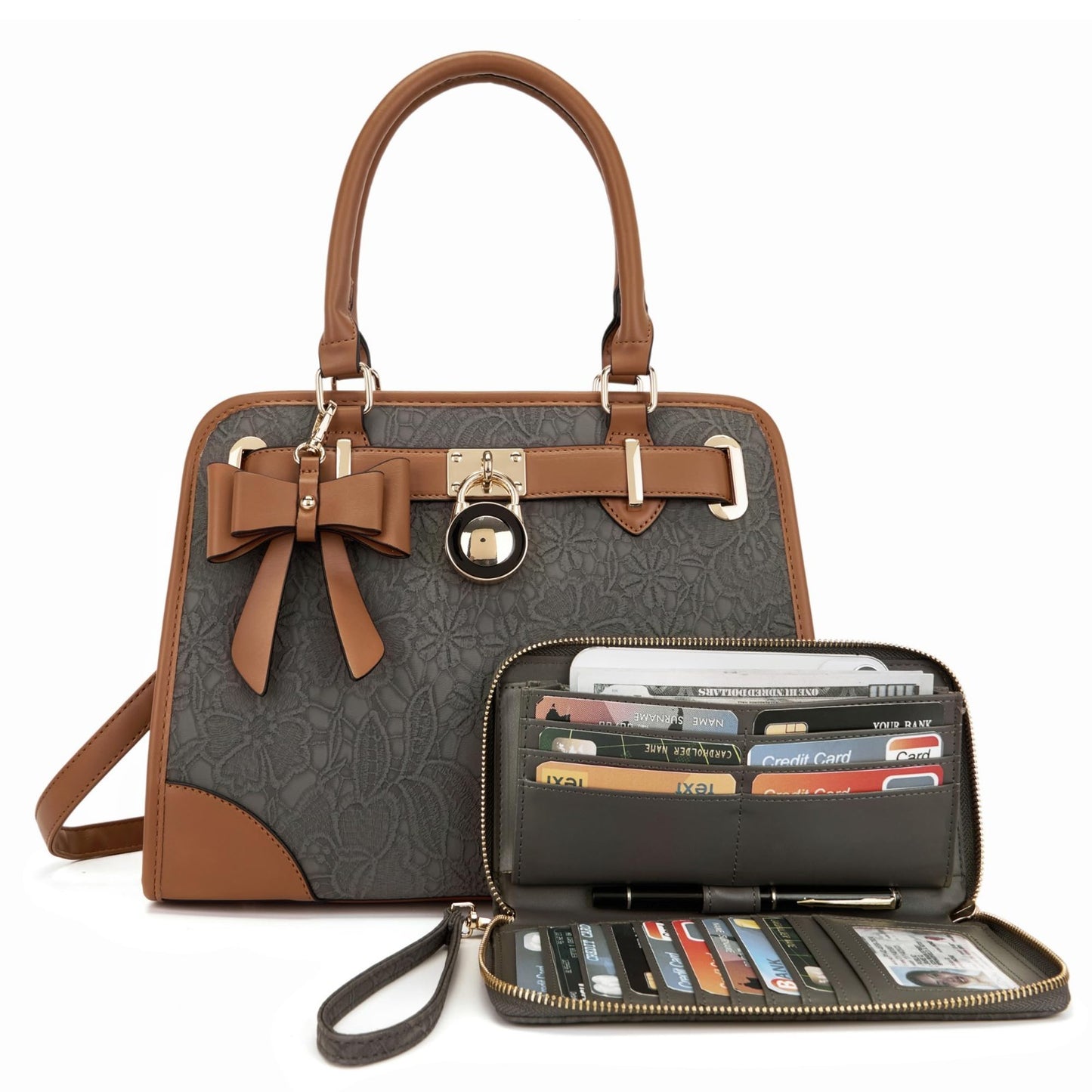 Versatile Women's Handbag - Stylish Tote, Satchel & Shoulder Purse Wallet5