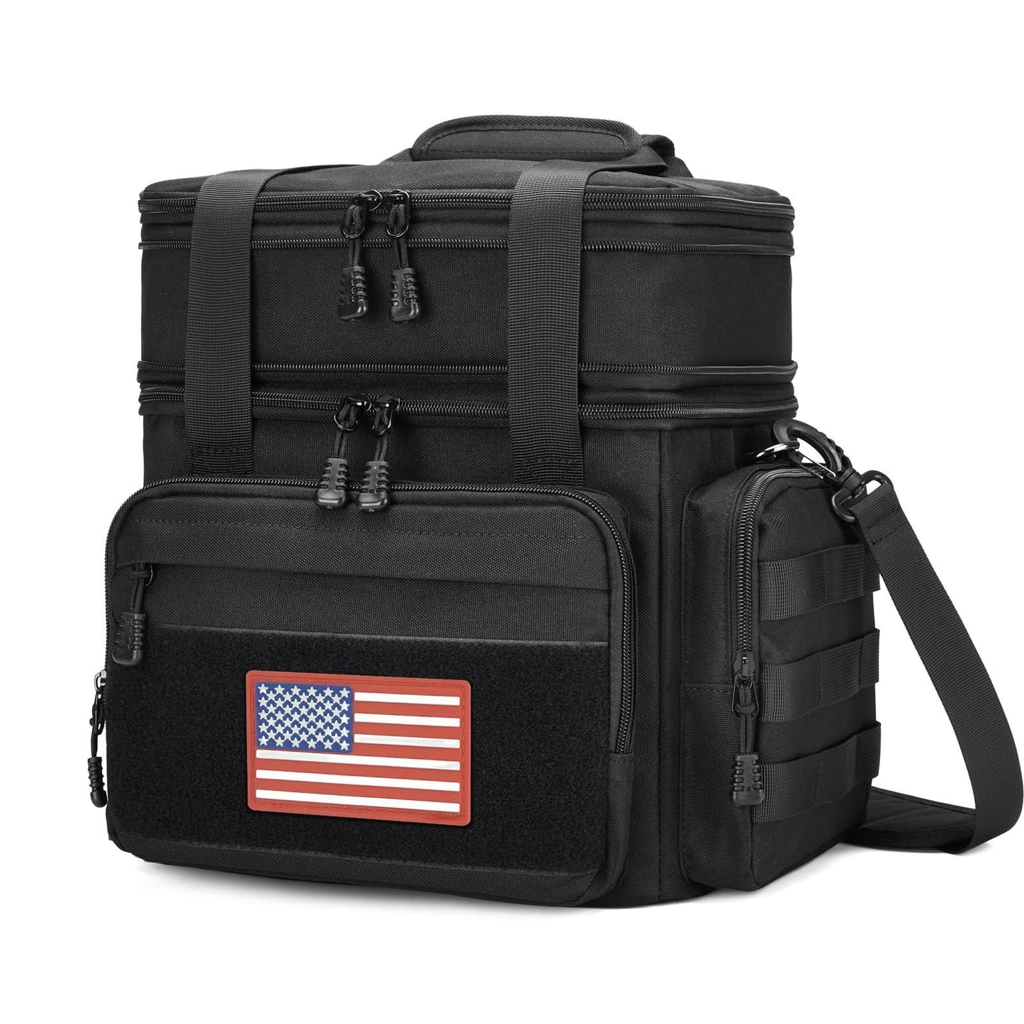 Insulated Tactical Lunch Bag for Men   Leakproof Waterproof Cooler Pail for Work1