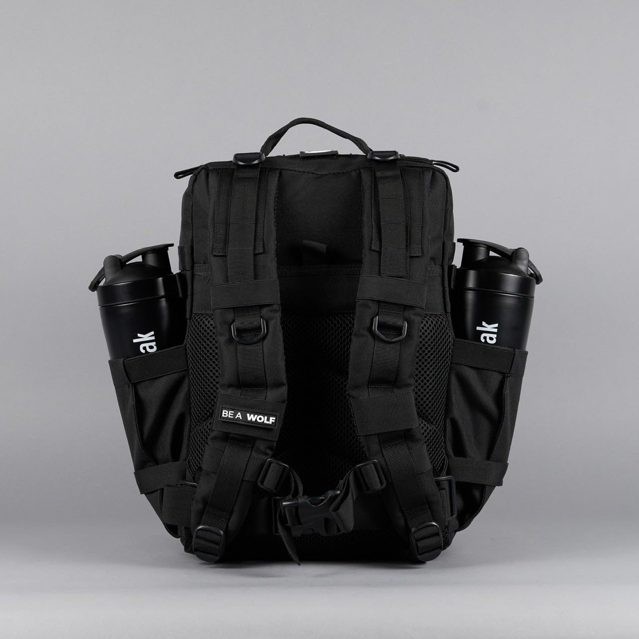 Durable 35L Waterproof Gym Backpack   1000D Oxford, MOLLE Webbing, Laptop Pocket8