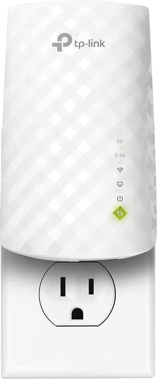 WiFi Range Extender with Ethernet Port, Dual Band 5GHz/2.4GHz, 1200 Sq.ft Covera1
