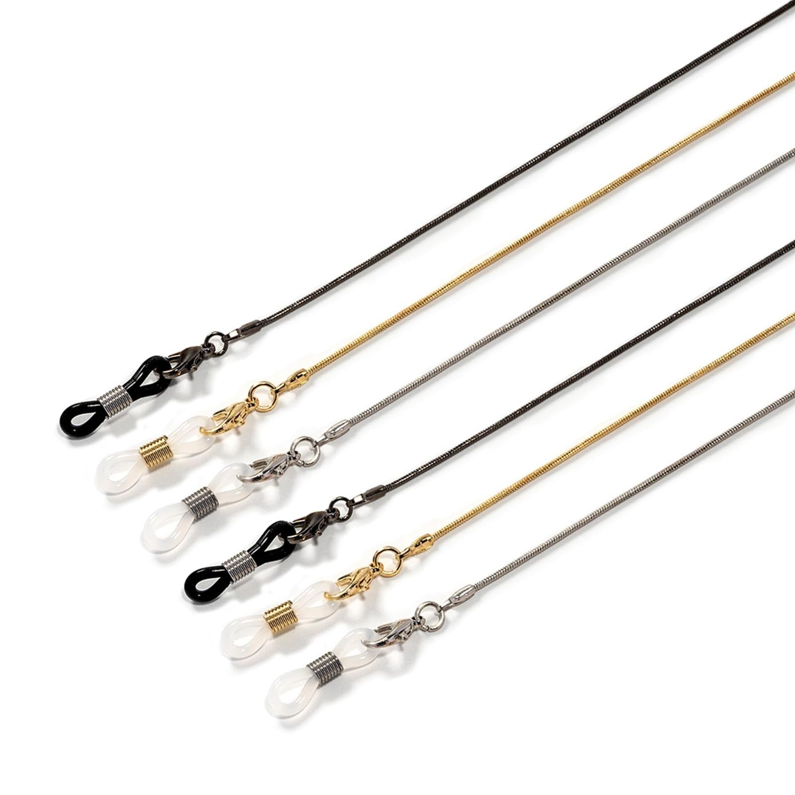 Beaded Eyeglass Chain Strap Holders - 8 Pcs Neck Accessories for Women5