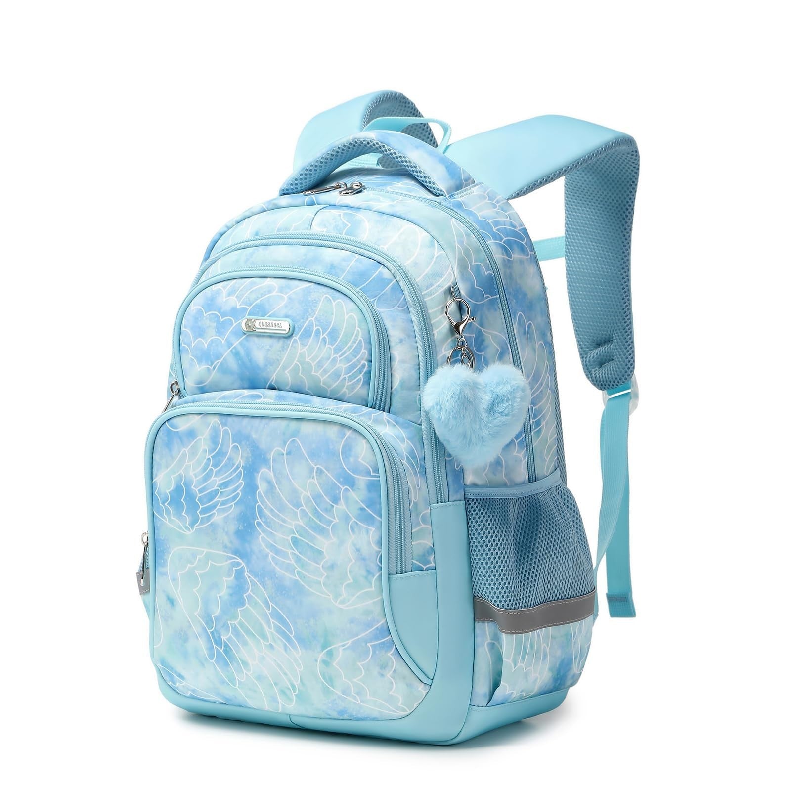 Lightweight Waterproof School Backpack for Kids   Large Capacity, Fun Prints, Mu1