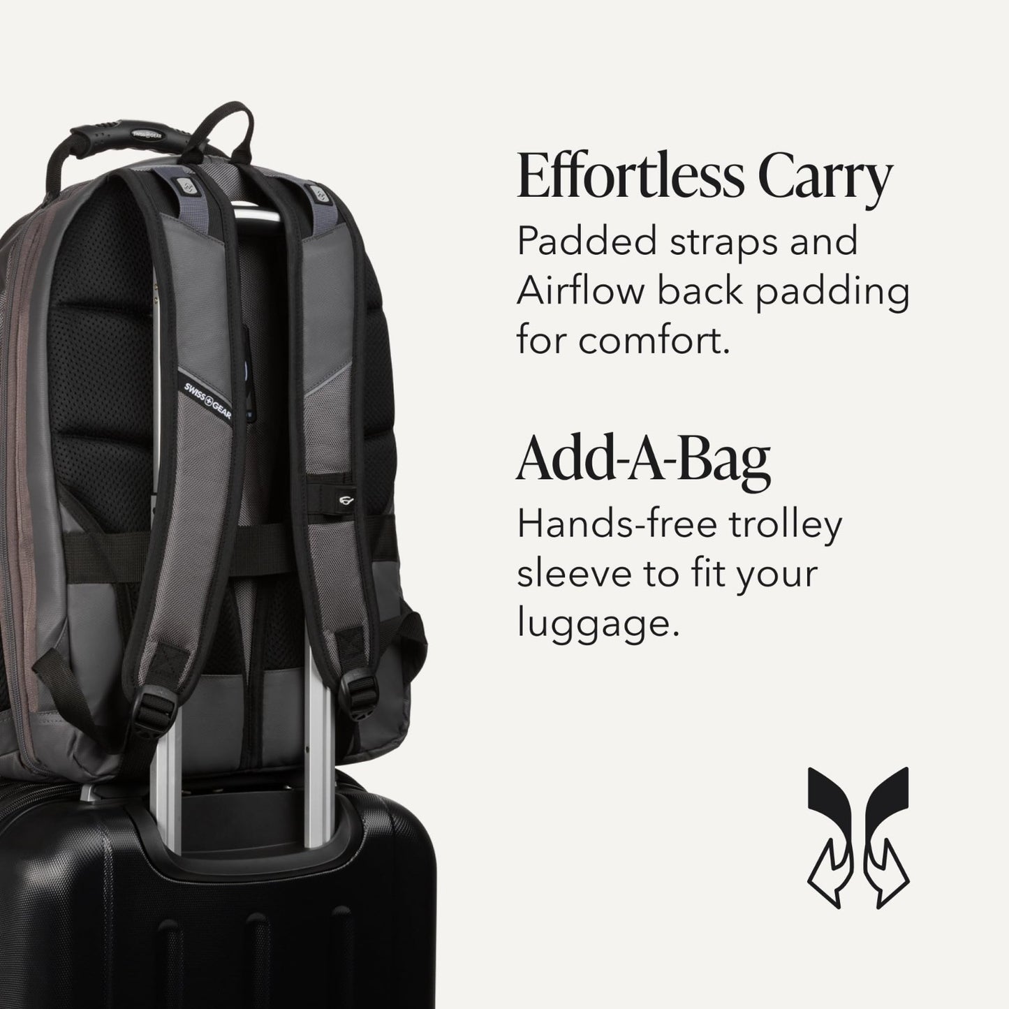 17 Inch Laptop Backpack, TSA Friendly Lay Flat Design, RFID Protection, Tablet P6