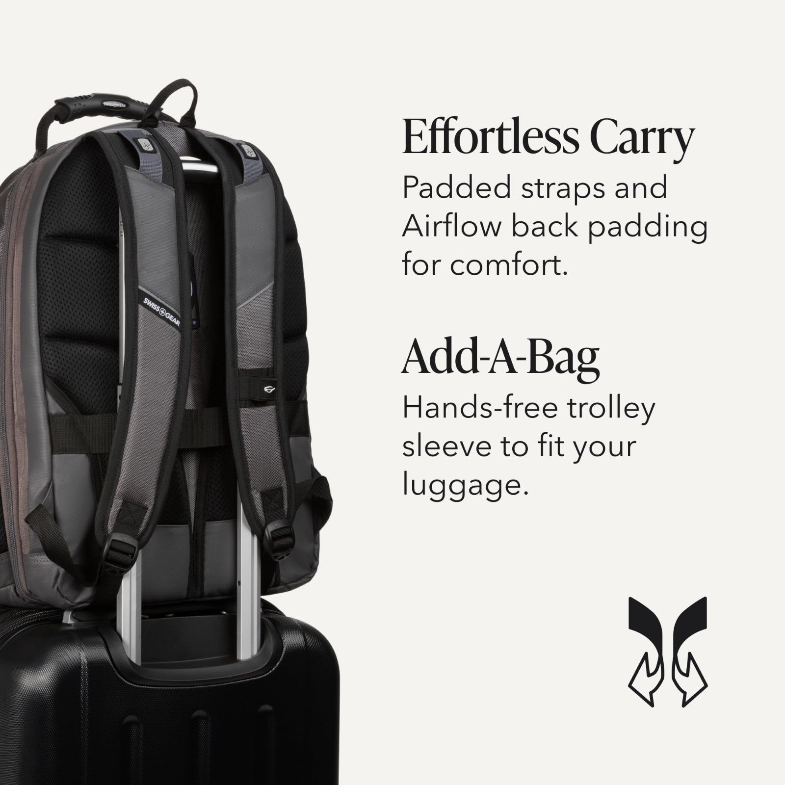 17 Inch Laptop Backpack, TSA Friendly Lay Flat Design, RFID Protection, Tablet P6