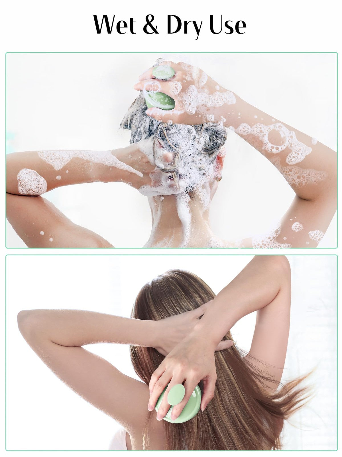 Scalp Massager Hair Growth Brush   Soft Silicone Scrubber for Dandruff & Stress4