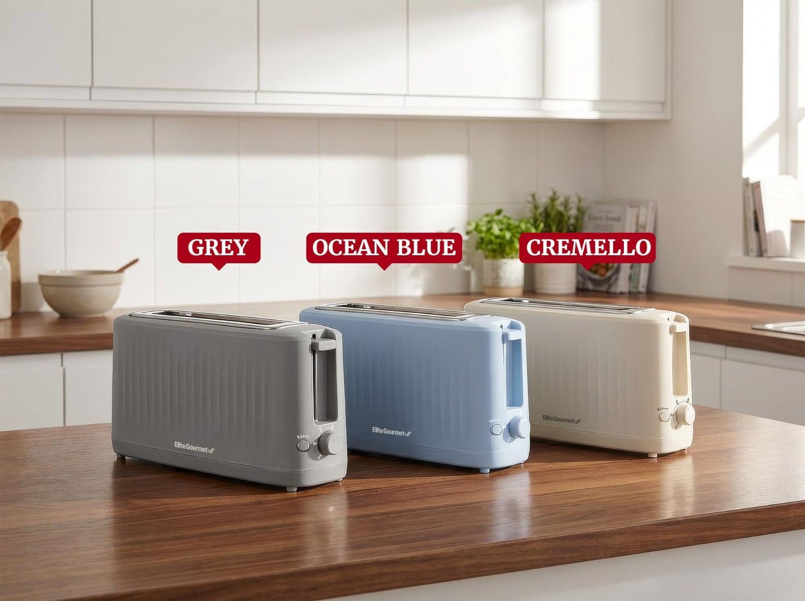 2-Slice Long Slot Toaster with Cool-Touch Body, 6 Browning Levels, Extra-Wide Sl2