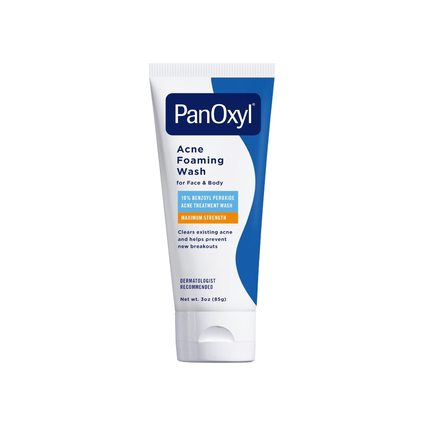 Acne Foaming Wash 10% Benzoyl Peroxide - Face & Body Treatment 3 oz1