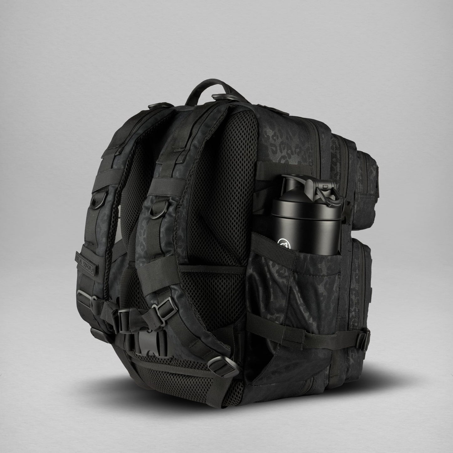 Durable 35L Waterproof Gym Backpack   1000D Oxford, MOLLE Webbing, Laptop Pocket5