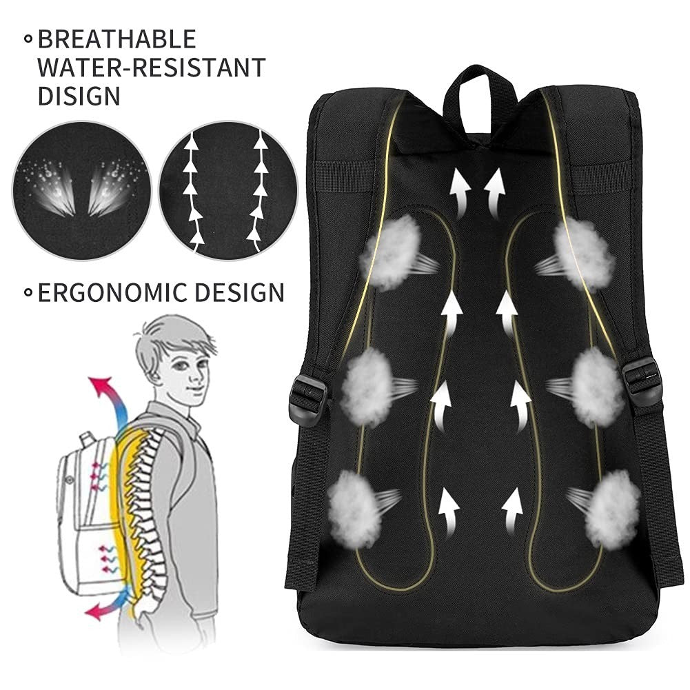 Lightweight School Backpack Travel Bag for Men & Women   College & Daily Use3