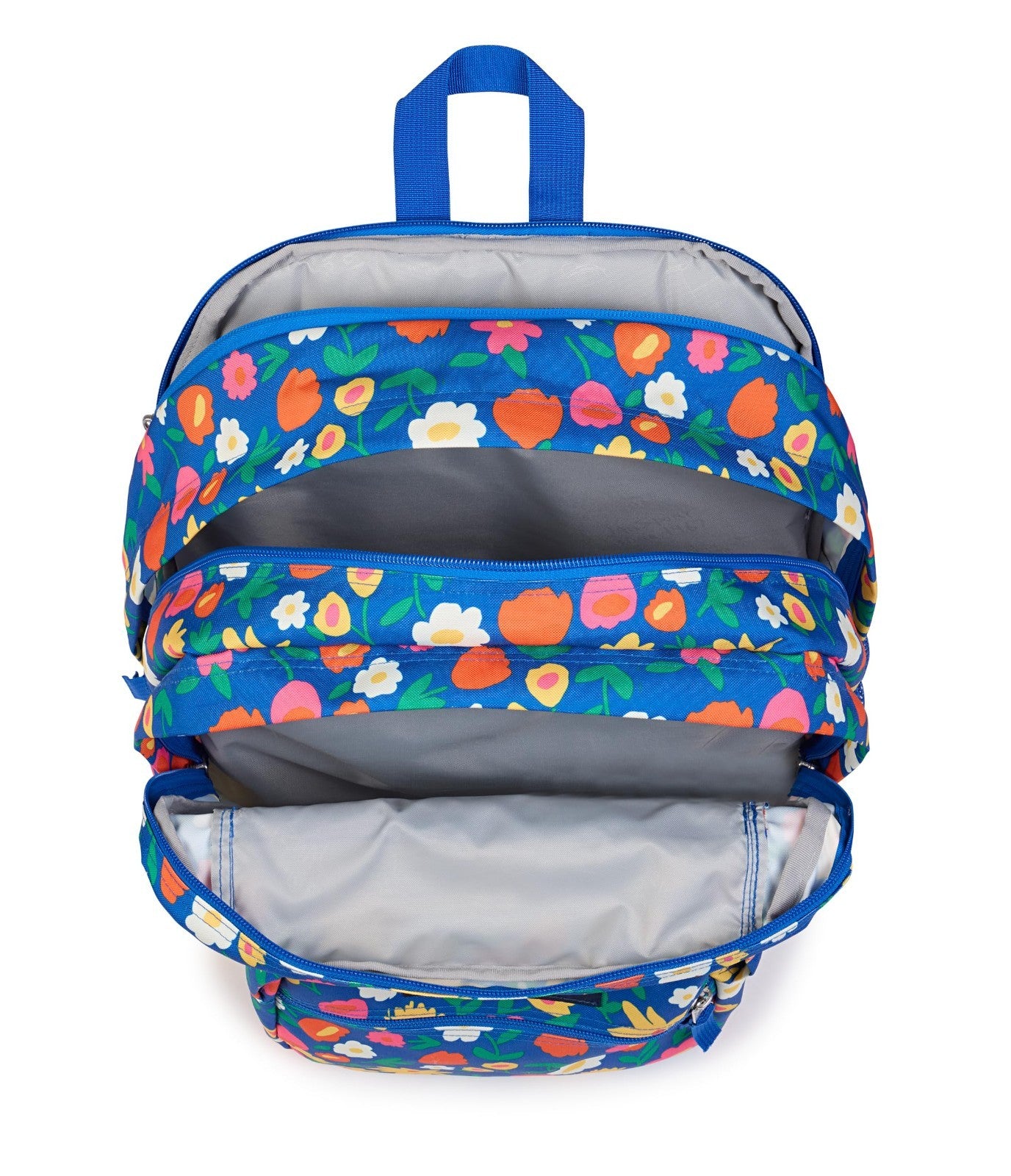 Stylish Laptop Backpack with 2 Compartments, Ergonomic Straps, 15" Sleeve, Flora5