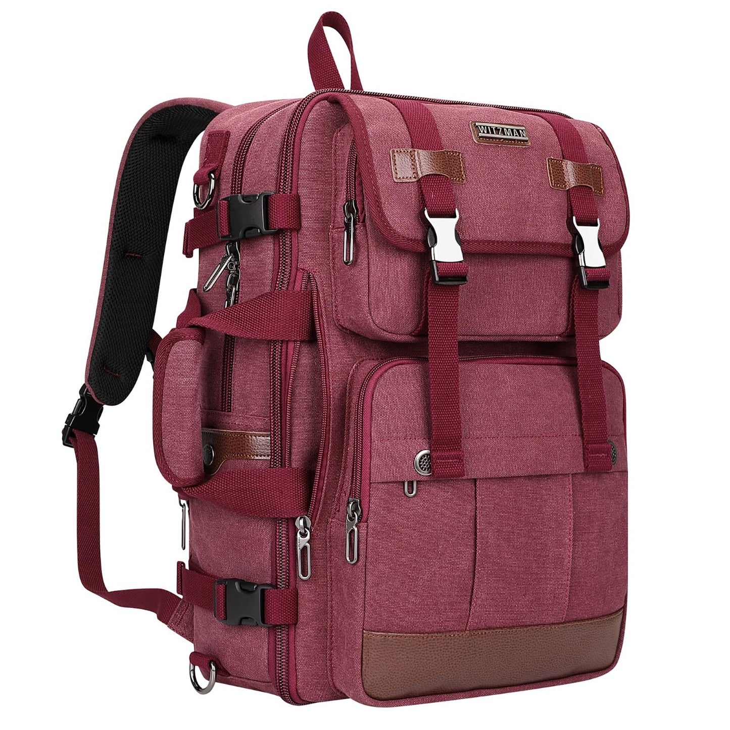 Large Canvas Travel Backpack for Women, 16 Inch Laptop Compatible, Stylish & Dur1