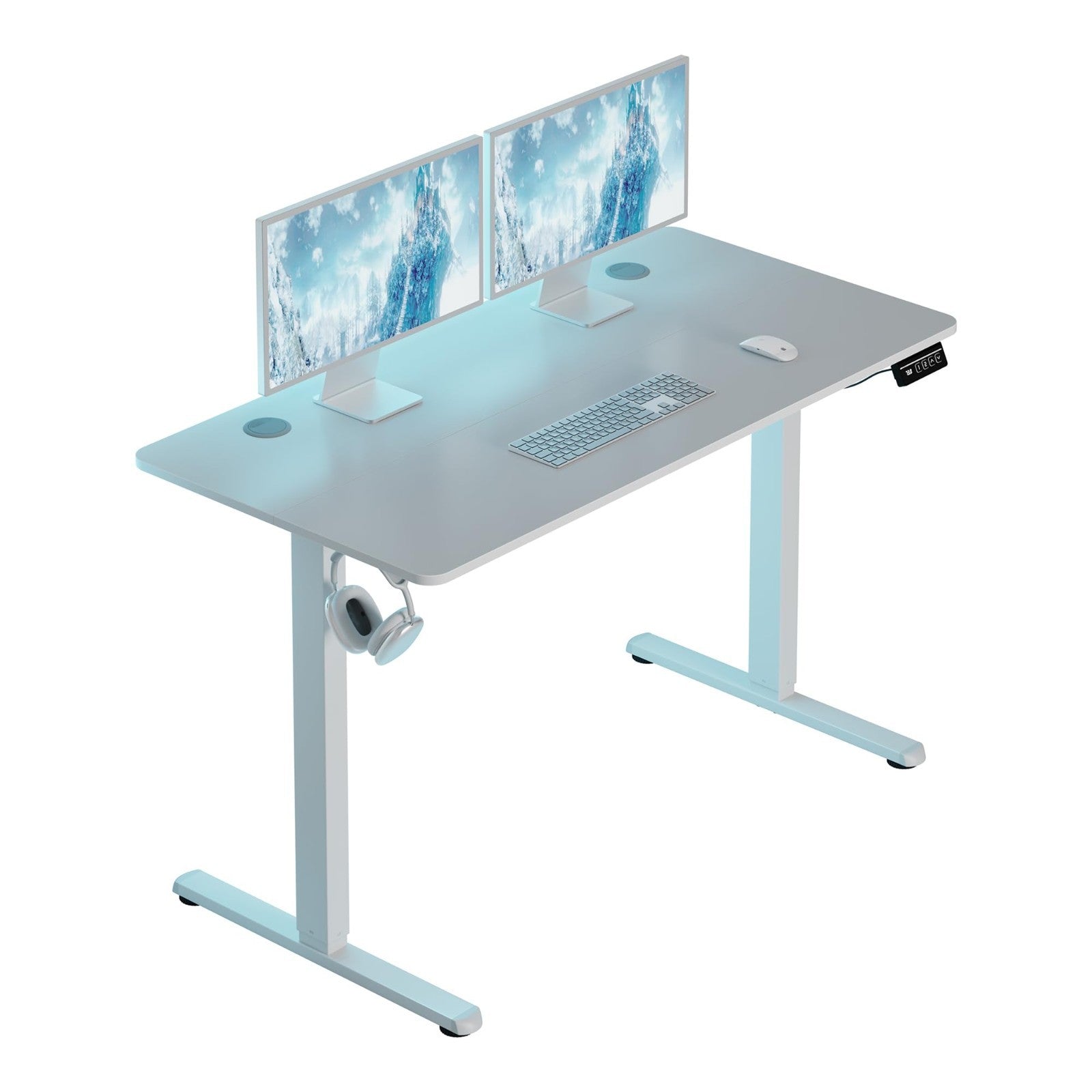 Height Adjustable Electric Standing Desk - Ergonomic Sit Stand Workstation 40x240