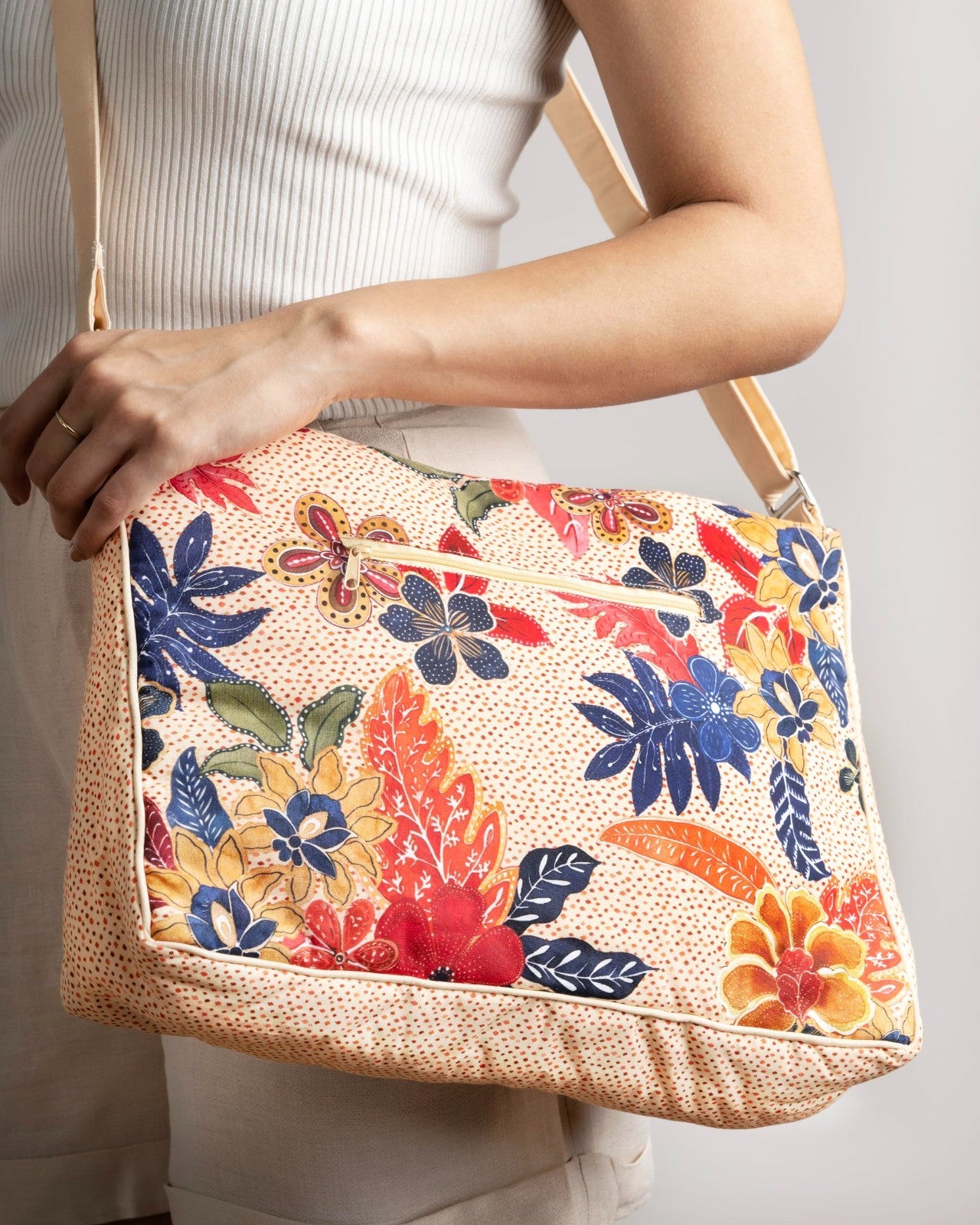 Stylish Cotton Shoulder Bag for Women   Versatile Handbag, Everyday Use, Fashion6