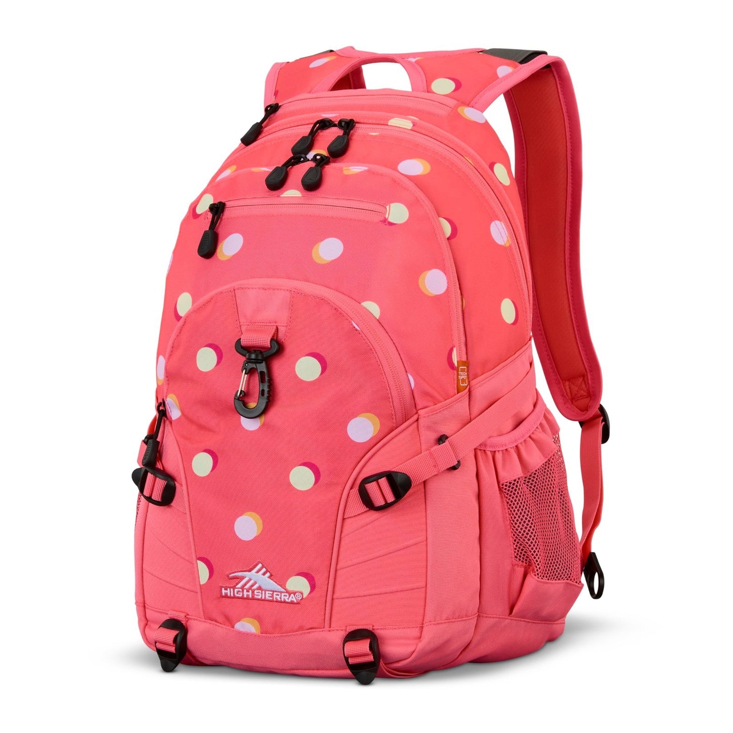 Versatile Polka Dot Travel Backpack with Tablet Sleeve   Ideal Work & School Bag1