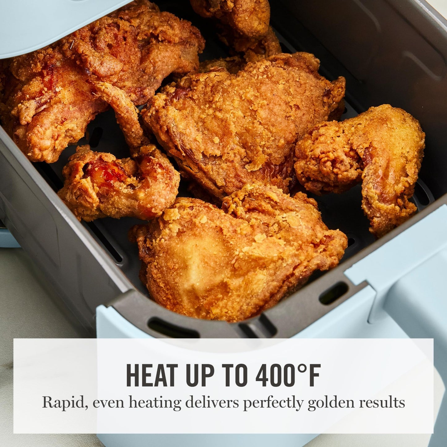 6QT Air Fryer, 6-in-1 Multi-Cooker, Bake, Broil, Roast, Dehydrate, Non-Stick Bas7