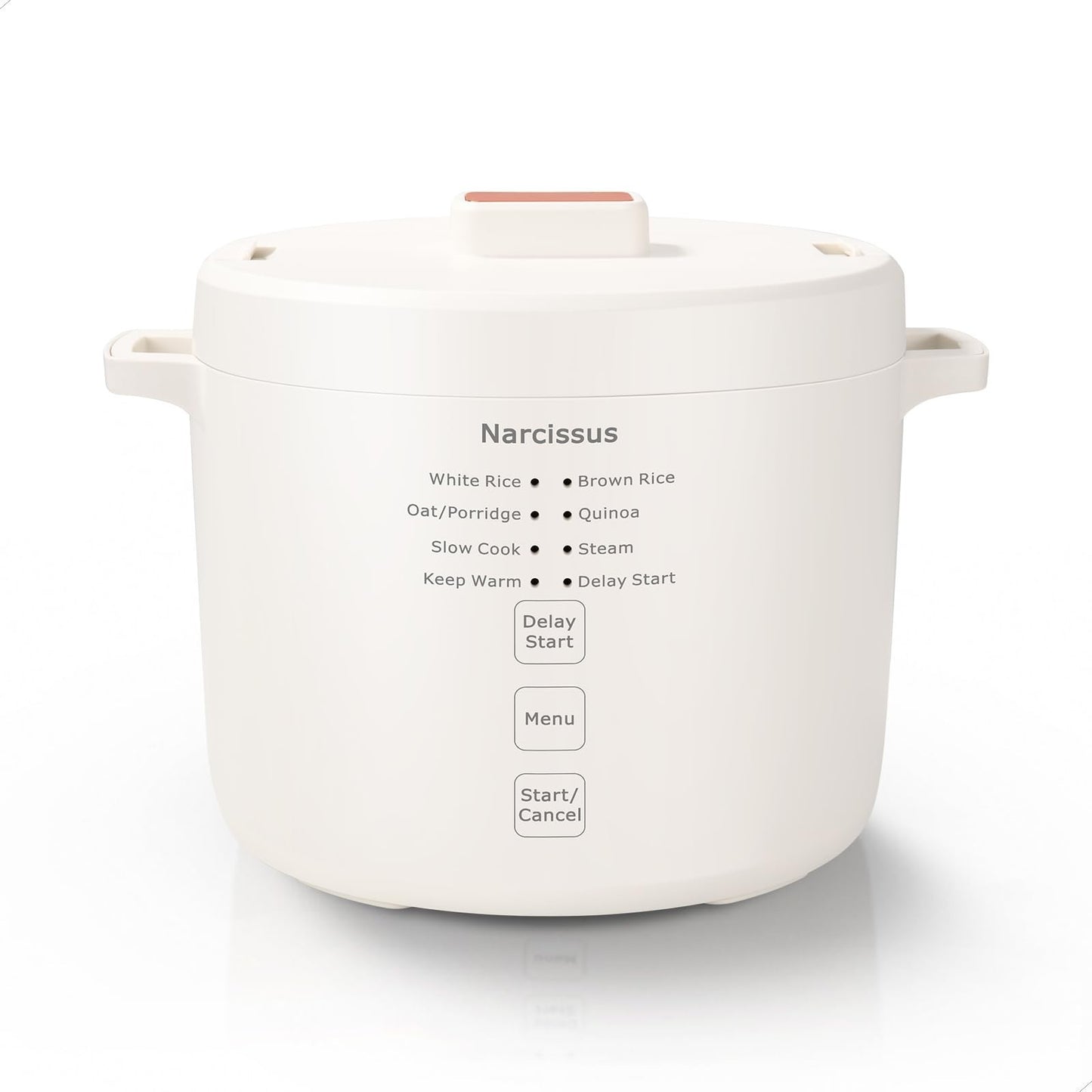 Compact 3.5-Cup Rice Cooker for 1-3 People - Multi-Function: Rice, Oatmeal, Quin1