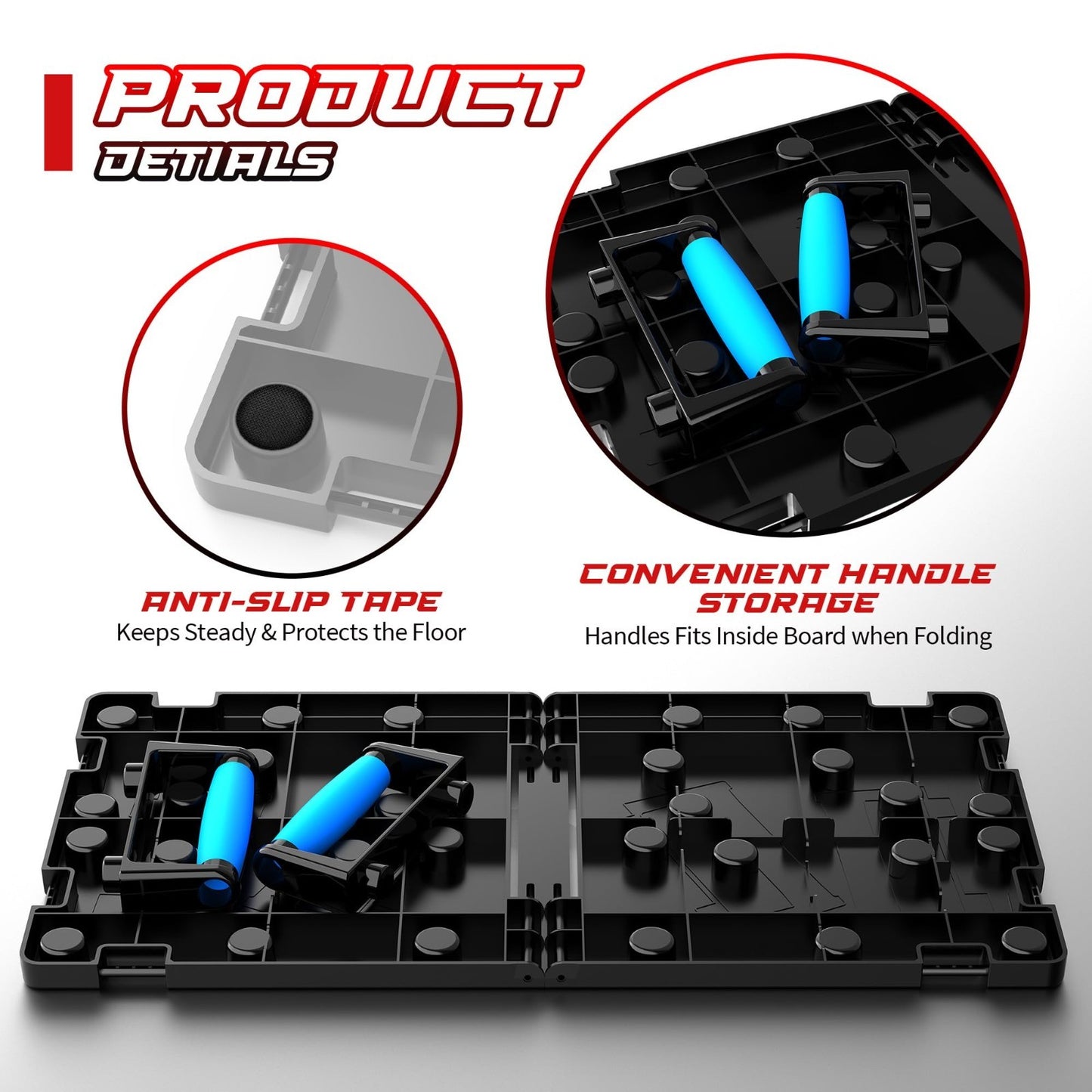 15 in 1 Push Up Board   Multi Functional Home Workout Equipment for Chest & Musc5