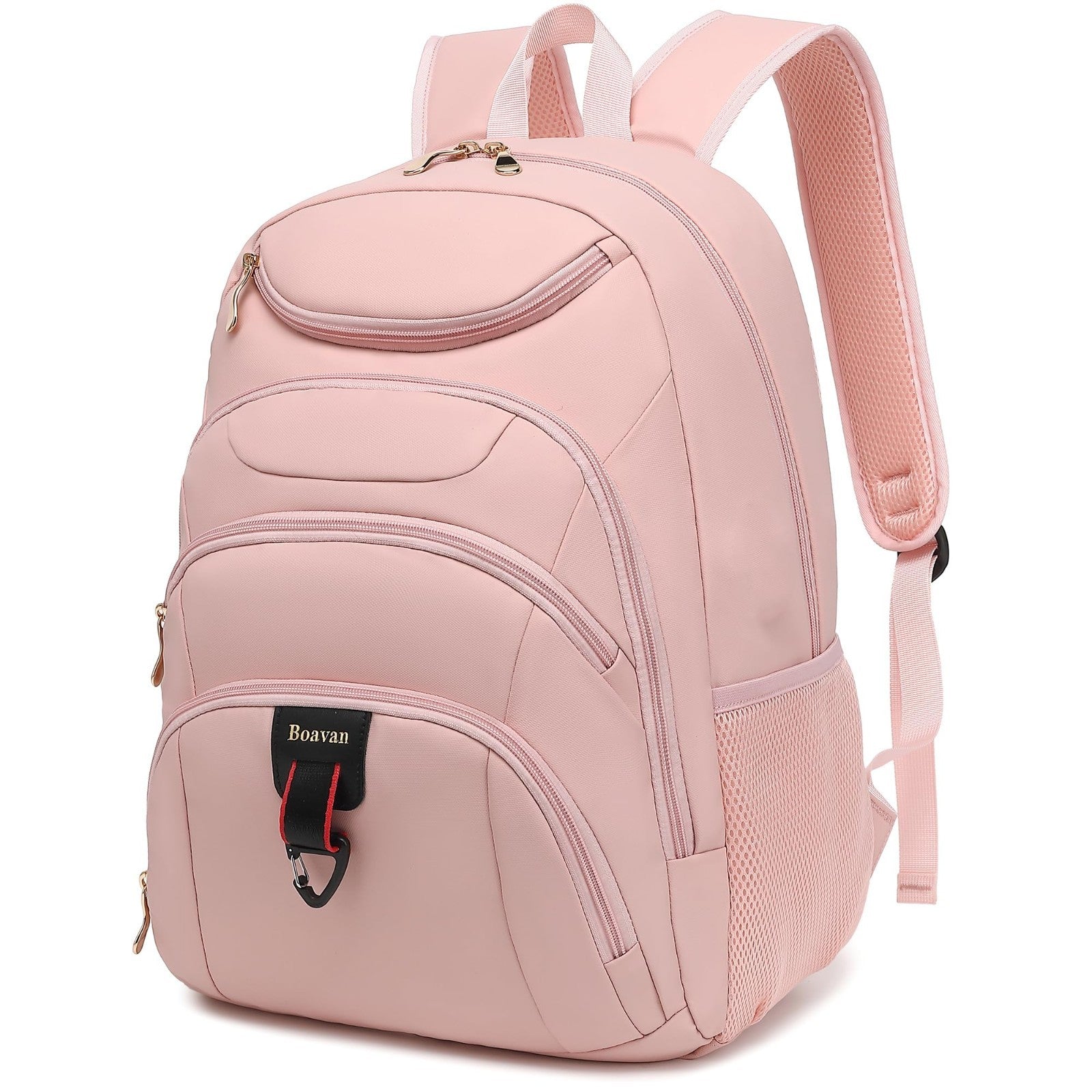 Waterproof Laptop Backpack for Women, 15.6" USB Travel Bag, Anti Theft Bookbag,1