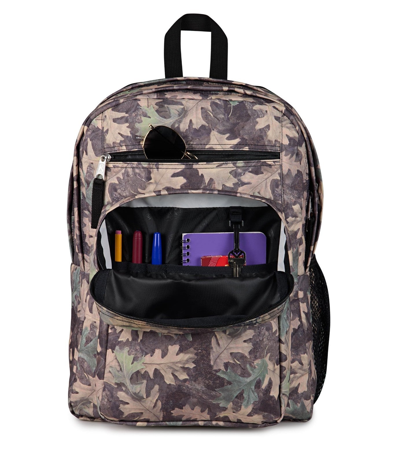 Laptop Backpack for 15" Laptop   Ergonomic Straps, 2 Compartments, Woodland Camo4