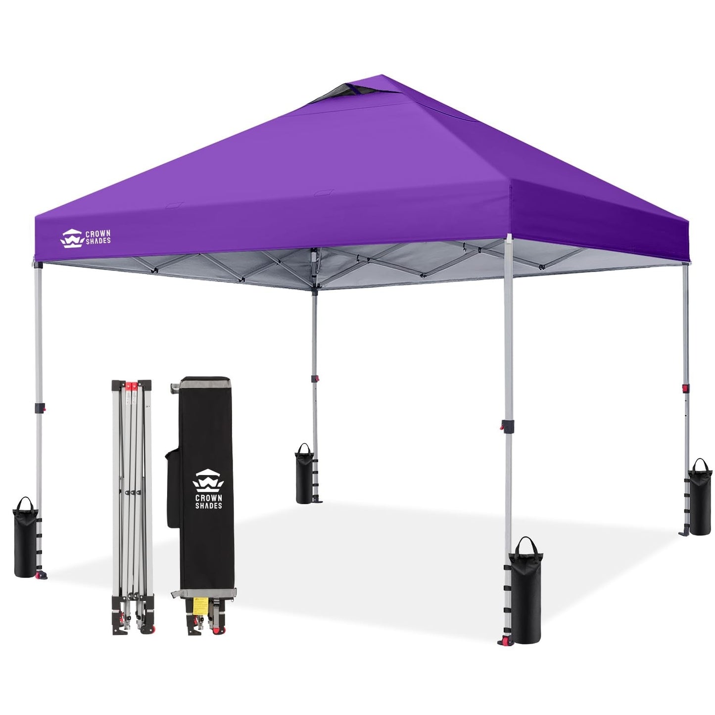 10x10 Pop Up Canopy Tent   Easy Setup Outdoor Sun Shade for Events, Parties, Cam1