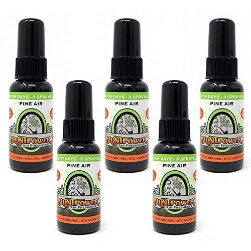 Concentrated Pine Air Freshener Spray - 5 Pack, Long-Lasting Odor Eliminator for1