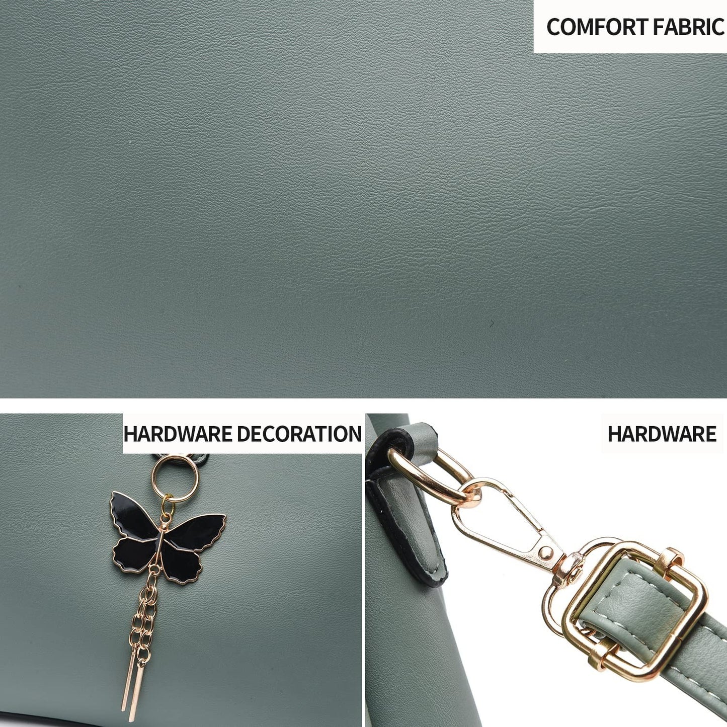 Stylish Lightweight Crossbody Bag for Women & Teens - Fashionable Handbag Purse6