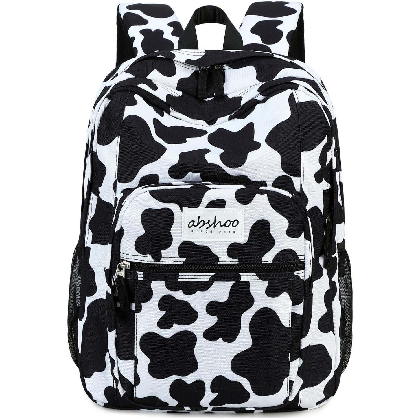 Cow Print Women's School Backpack   Water Resistant Bookbag for College & Teens2