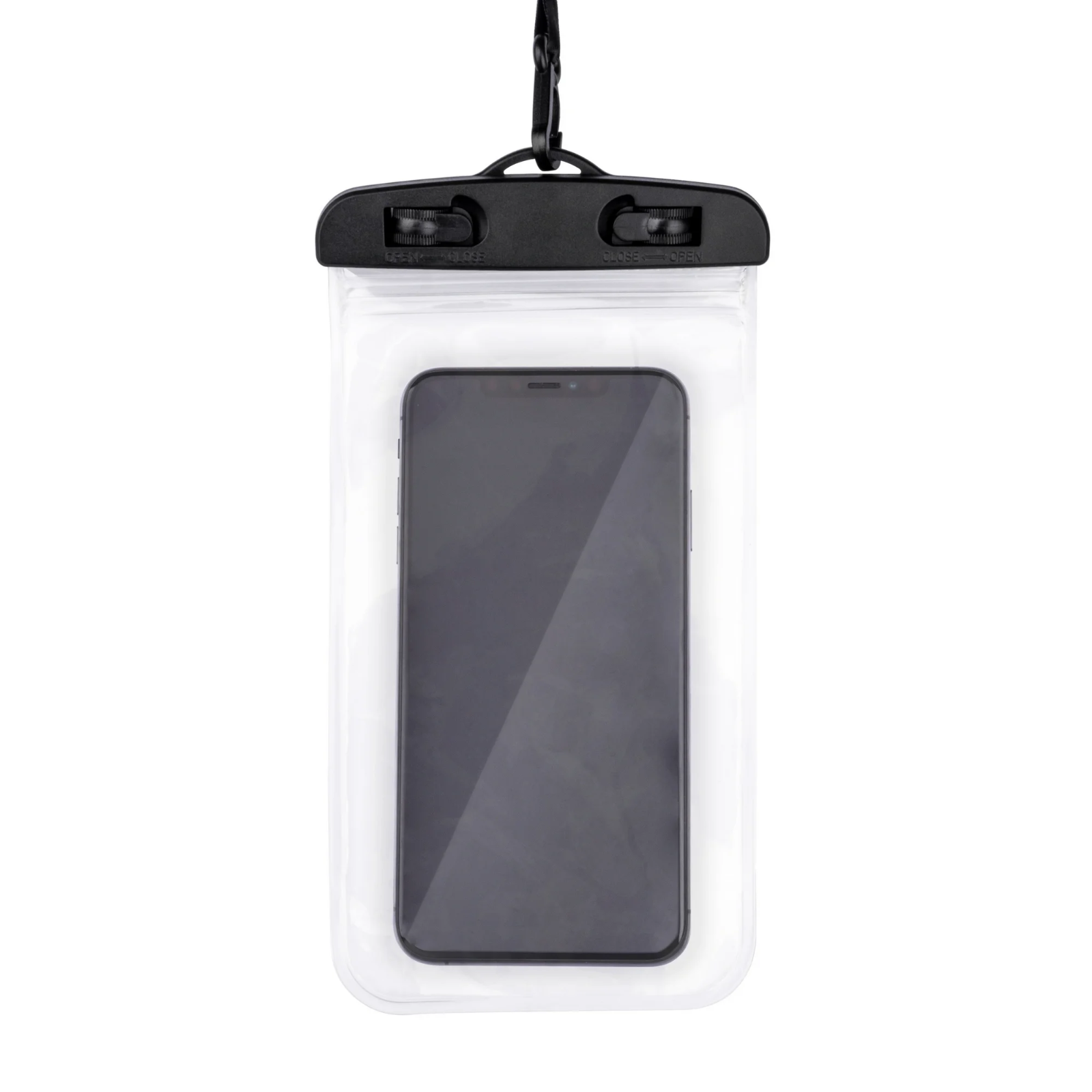Onn. Universal Waterproof Phone Bag Pouch, Clear Water Resistent Case,0