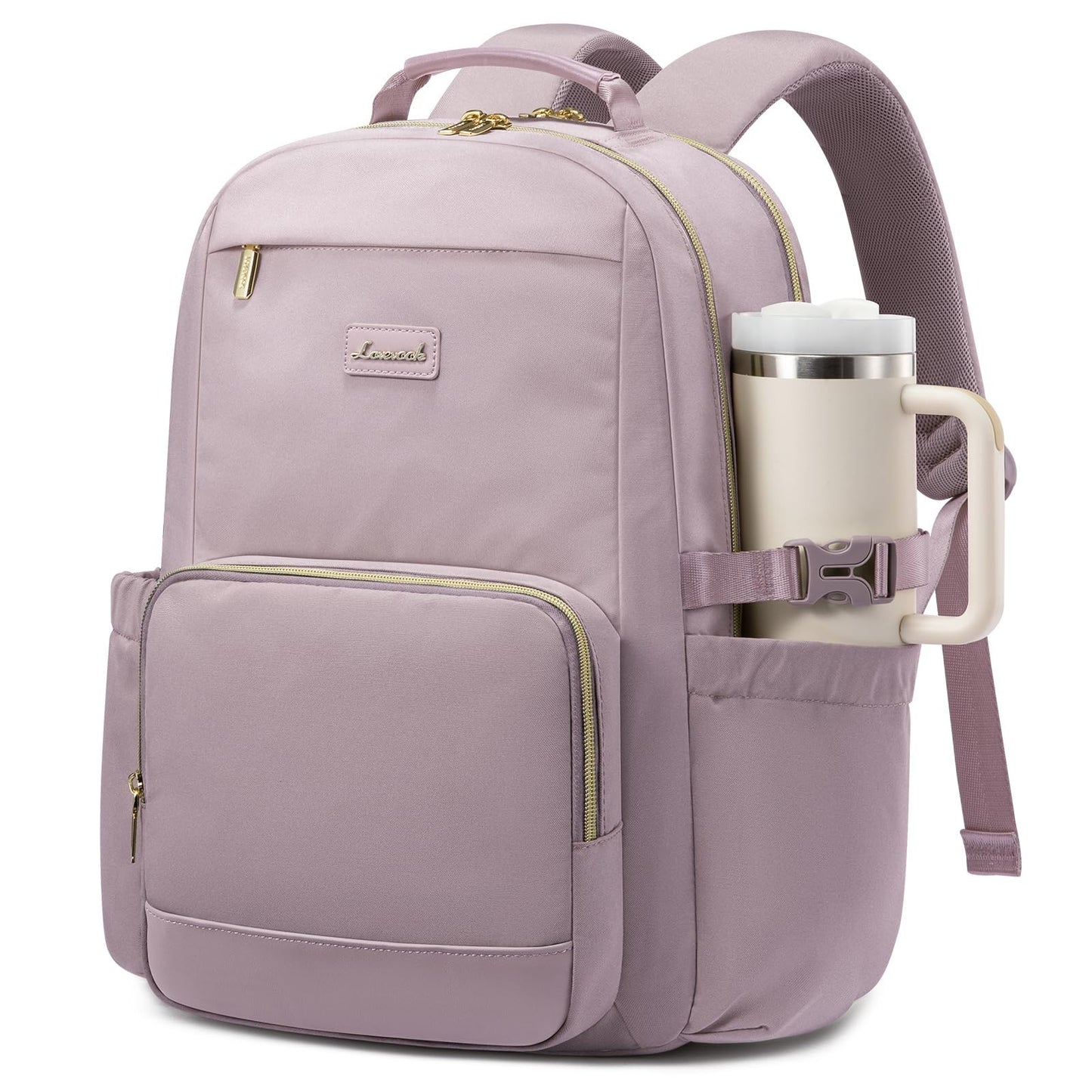 Stylish Waterproof Laptop Backpack for Women, 15.6" Large Capacity Travel Bag, G1