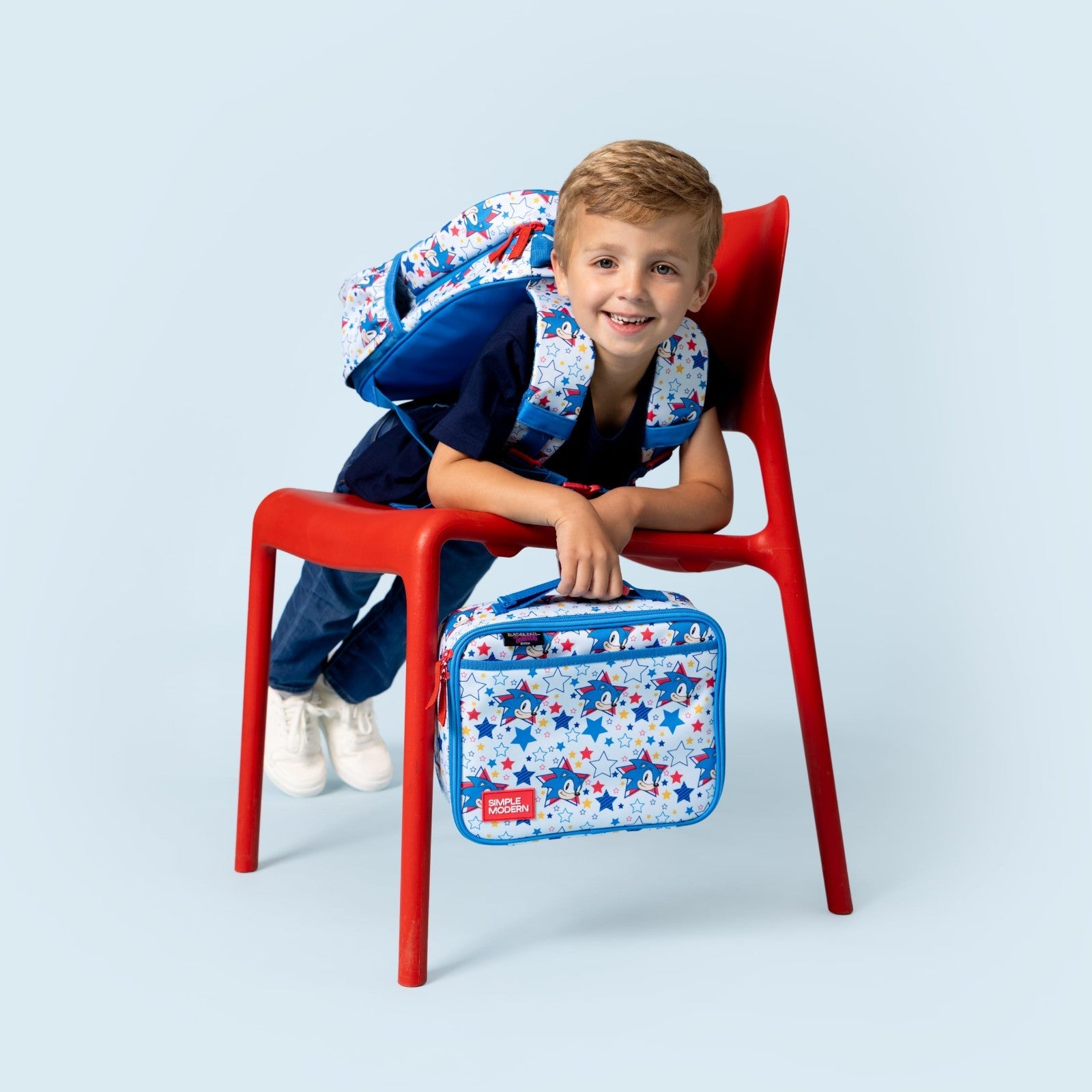 Sonic the Hedgehog Kids Lunch Box & Bag Set | Bento Box Compatible | Cute School4