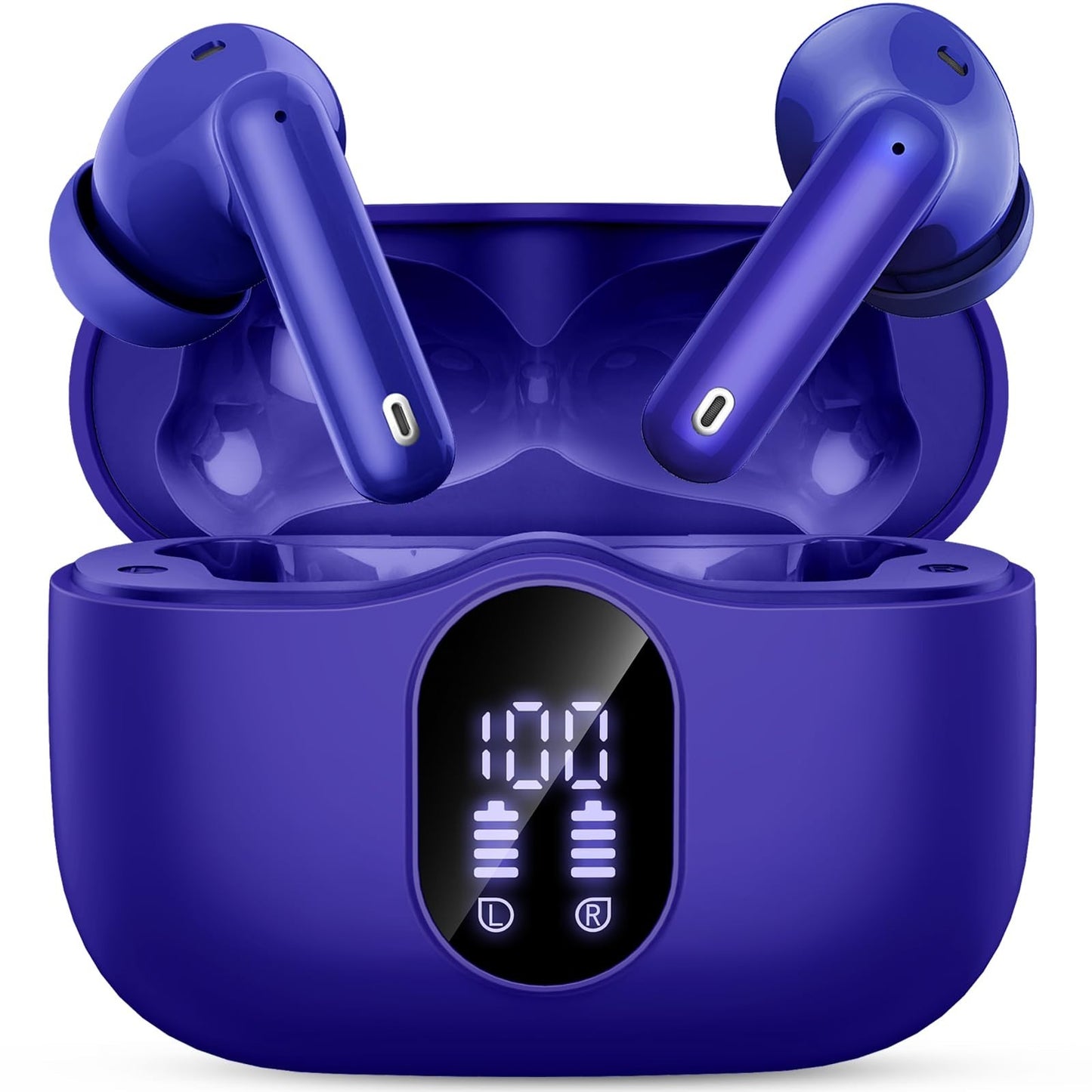 Bluetooth 5.4 Wireless Earbuds, Noise Cancelling, 36H Playtime, IP7 Waterproof,1