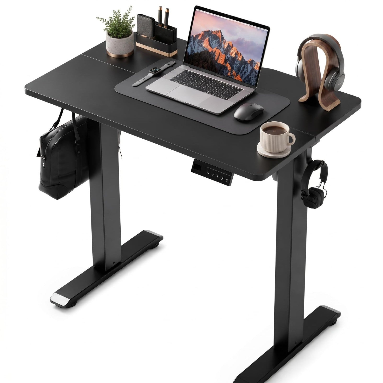 Height Adjustable Electric Standing Desk, 32x19 Inch Sit Stand Home Office Desk,1