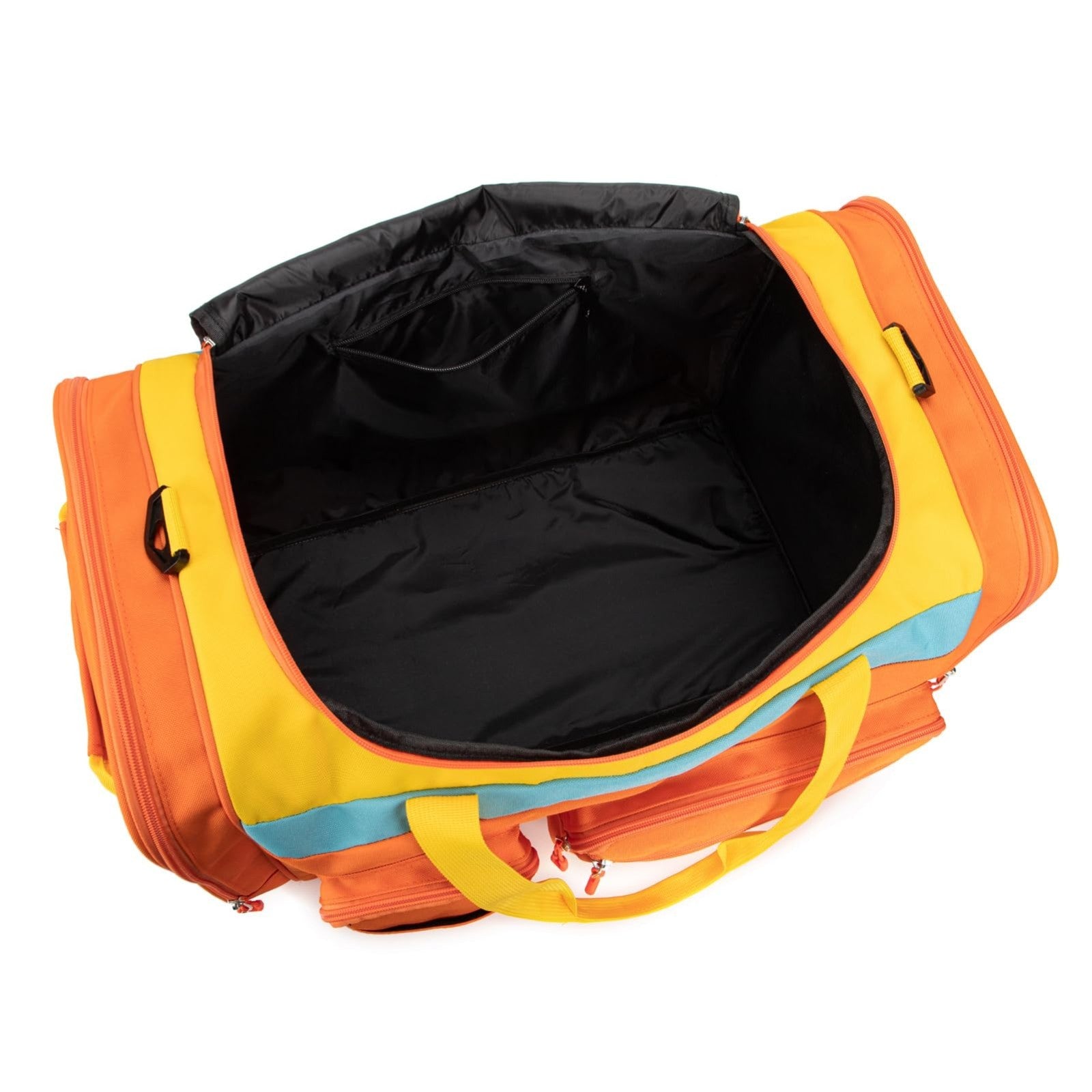 Spacious Kids Duffle Bag for Travel & Weekend Getaways, Orange, 22"x12"x12", Dur3