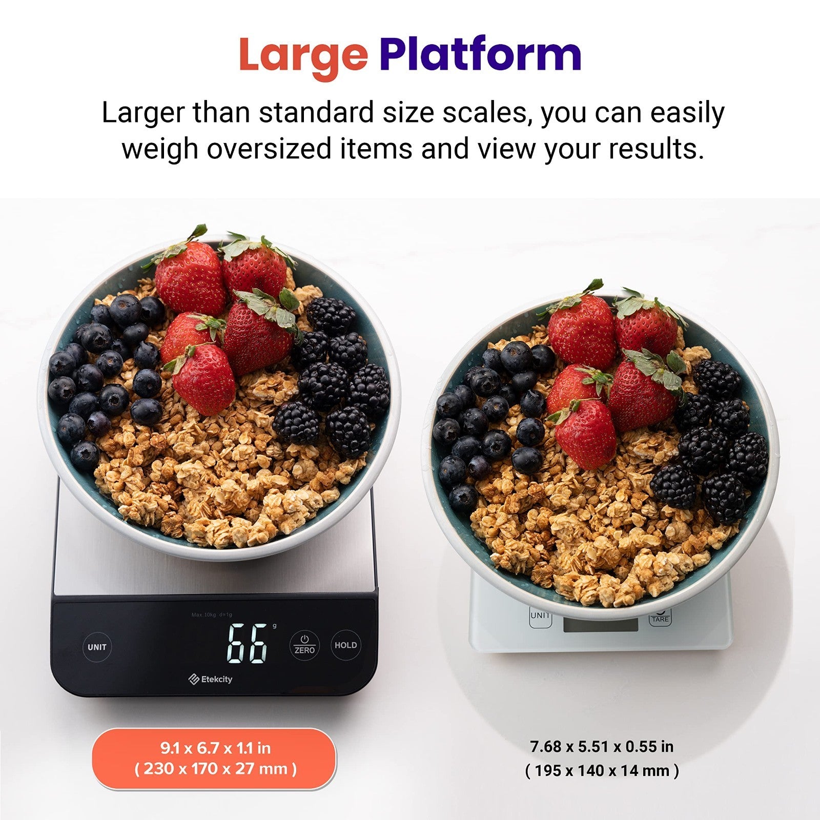 22lb Food Nutrition Scale   Smart Calorie Calculator, Waterproof Kitchen Scale7