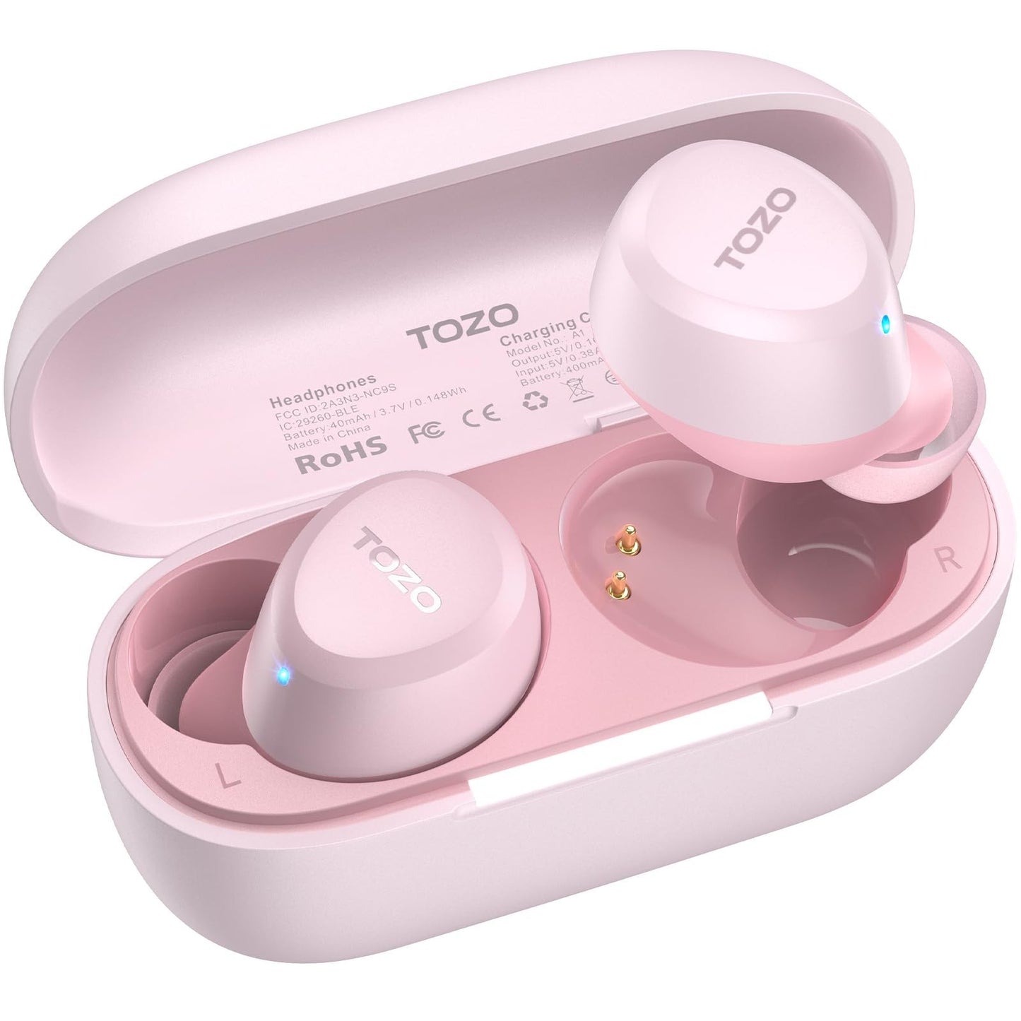 Wireless Earbuds Bluetooth 5.3, IPX5 Waterproof, AI Call Mics, Premium Sound, Ch1