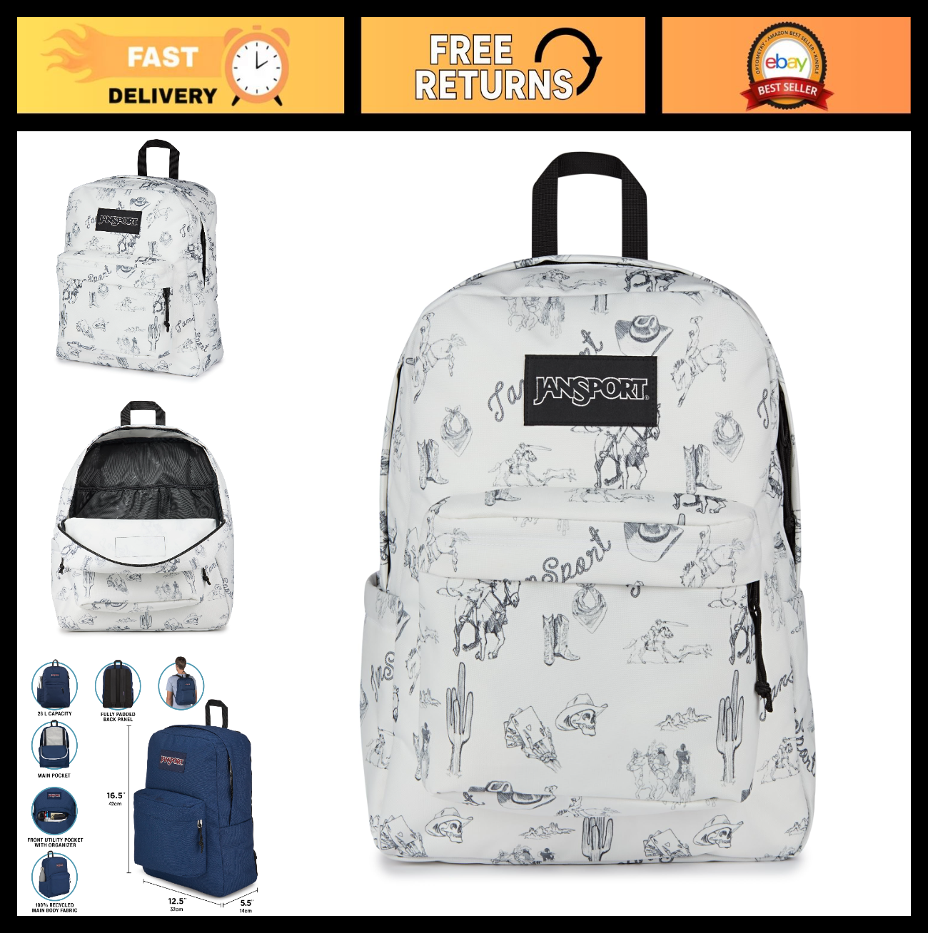 Durable Lightweight Backpack for School, Travel, Hiking   Multiple Colors Availa0