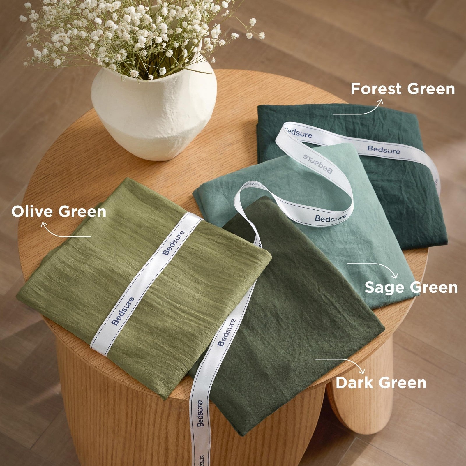 Twin/Twin XL Comforter Set - Forest Green Soft Bedding, 2 Pieces, Lightweight Al7