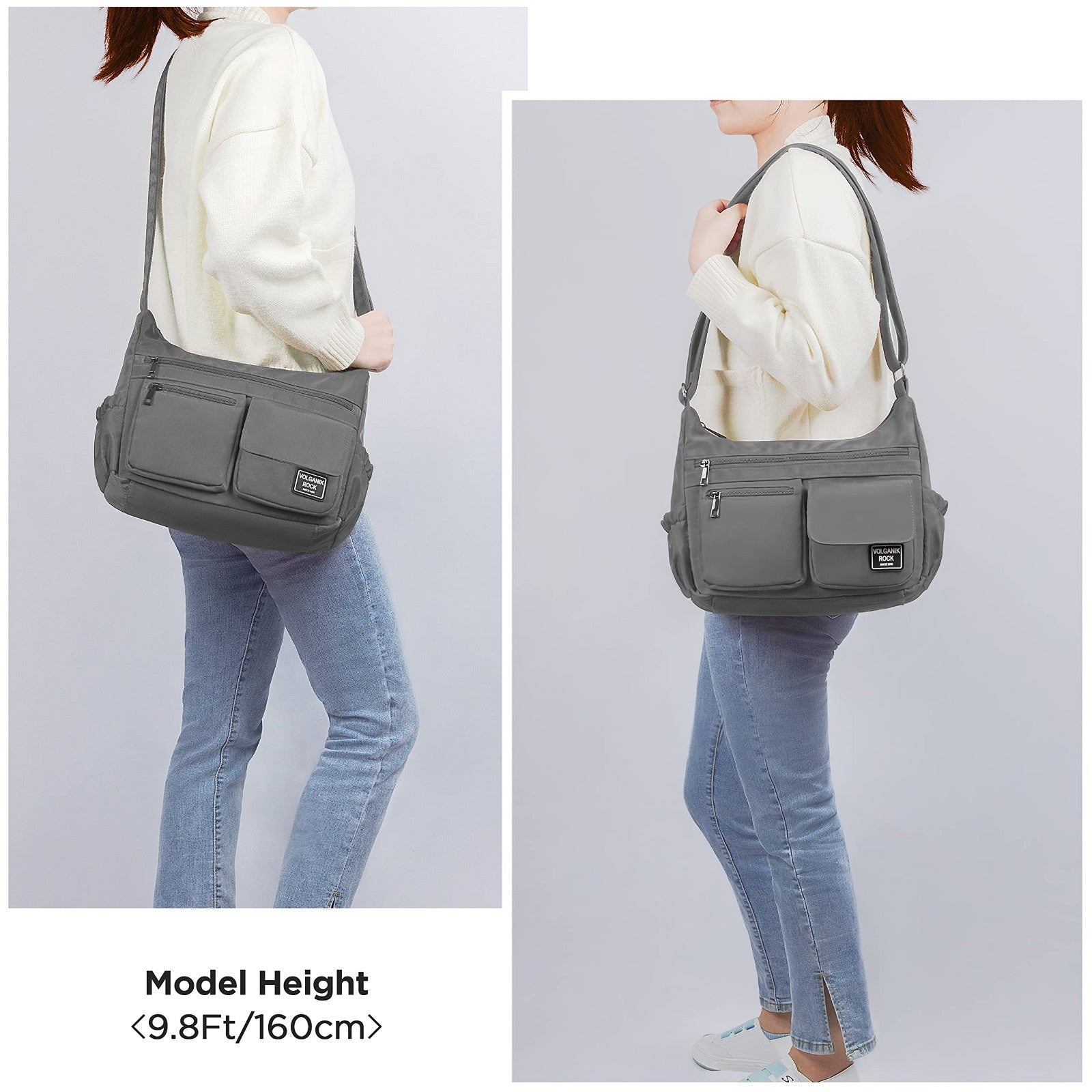 Lightweight Waterproof Crossbody Bag for Women | RFID Travel Shoulder Purse2