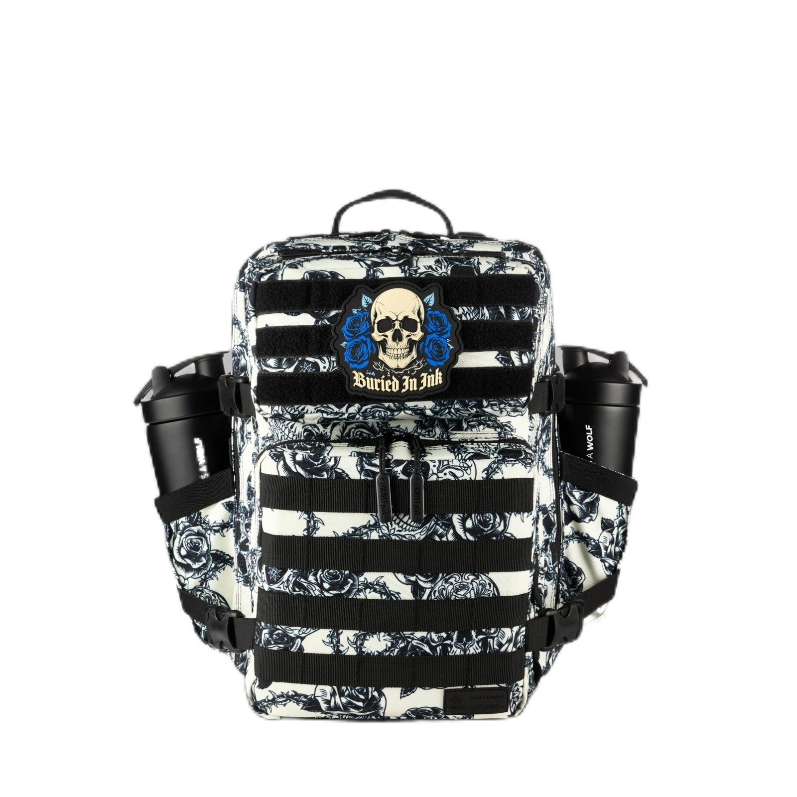 Durable 25L Waterproof Gym Backpack   MOLLE Webbing, Laptop Pocket, 1000D Oxford1
