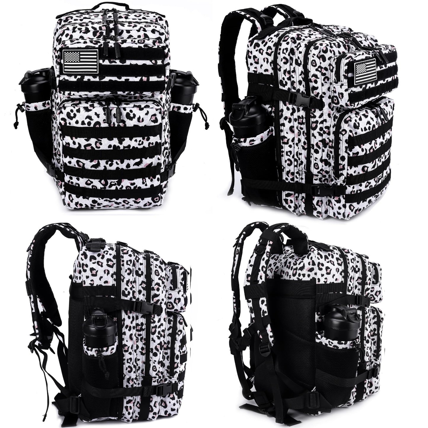 Tactical 45L Military Backpack for Men & Women   3 Day Assault Rucksack, Molle S3