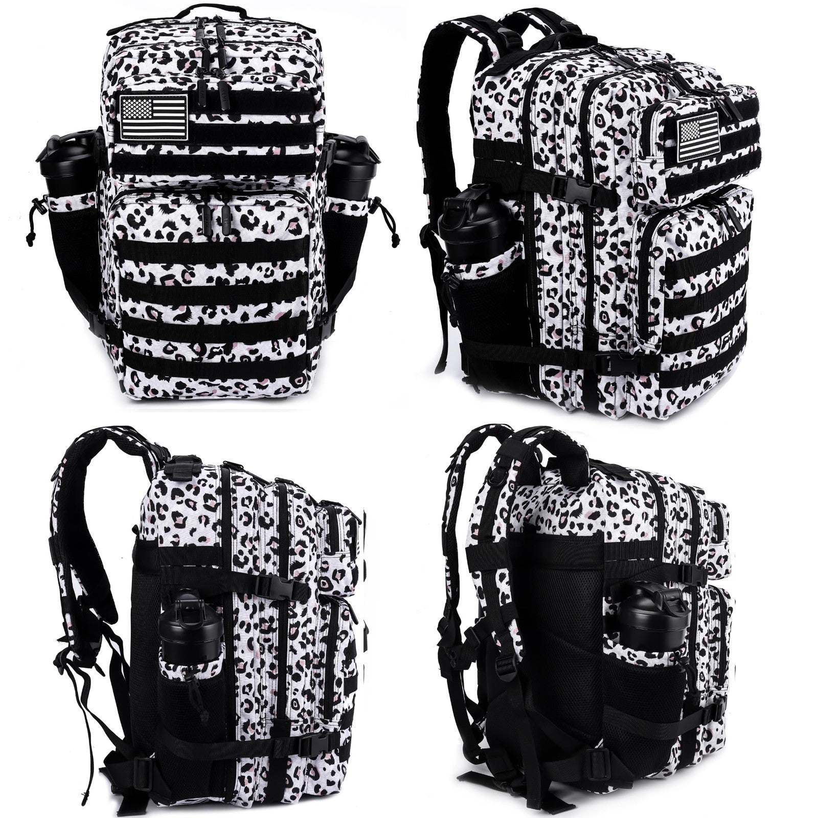 Tactical 45L Military Backpack for Men & Women   3 Day Assault Rucksack, Molle S3