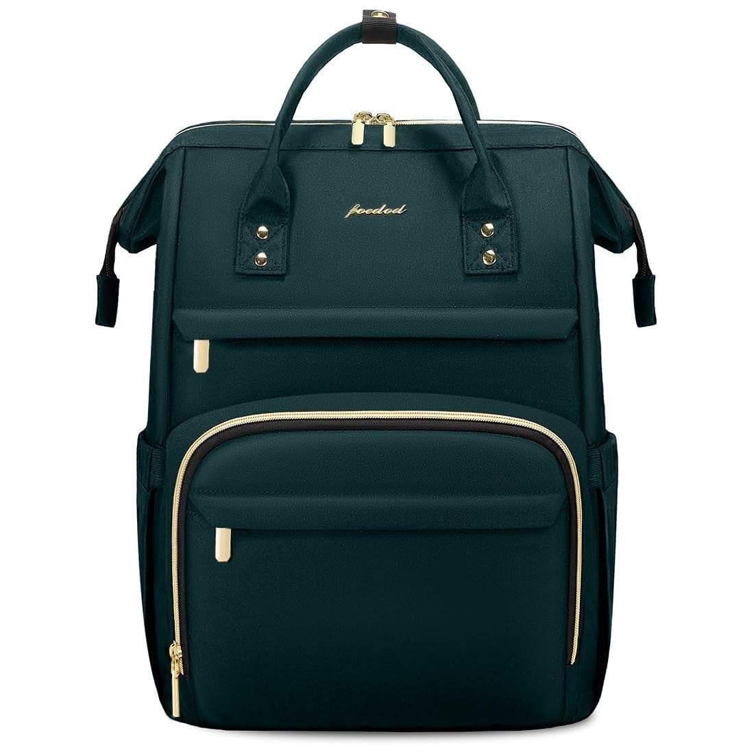 Stylish 15.6" Laptop Backpack for Women   Waterproof Travel Work Bag, Nurse Teac7
