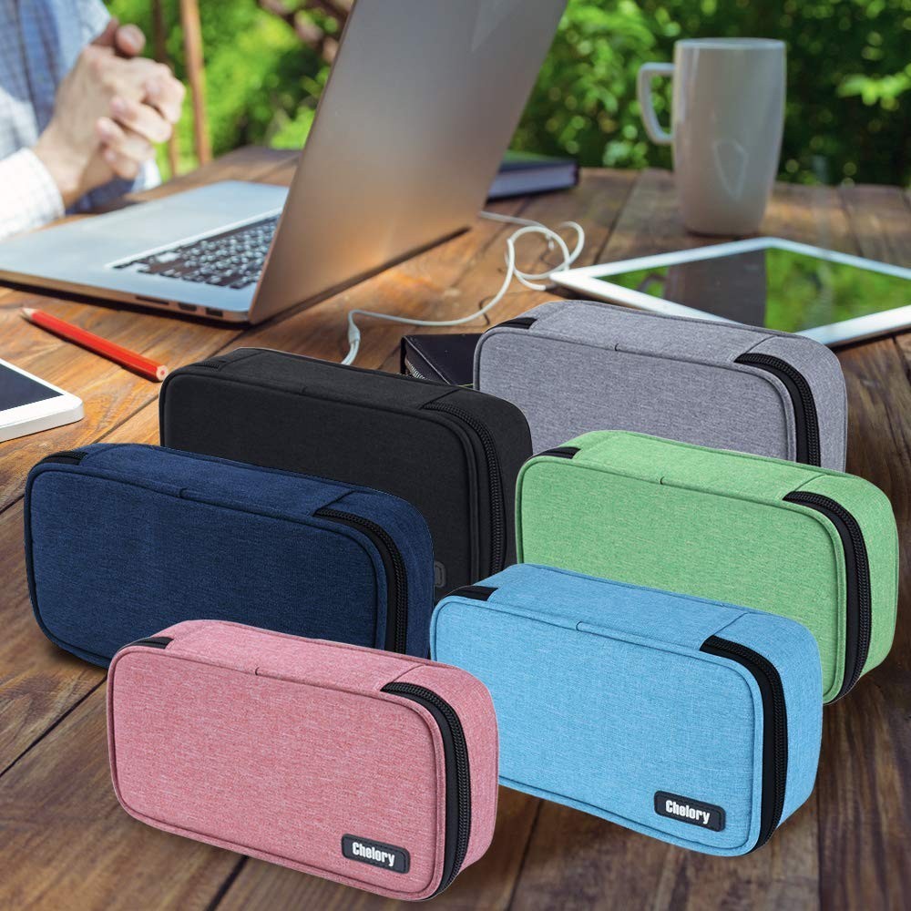 Large Capacity Pencil Case   Versatile Storage Pouch for Pens, Markers & Makeup6