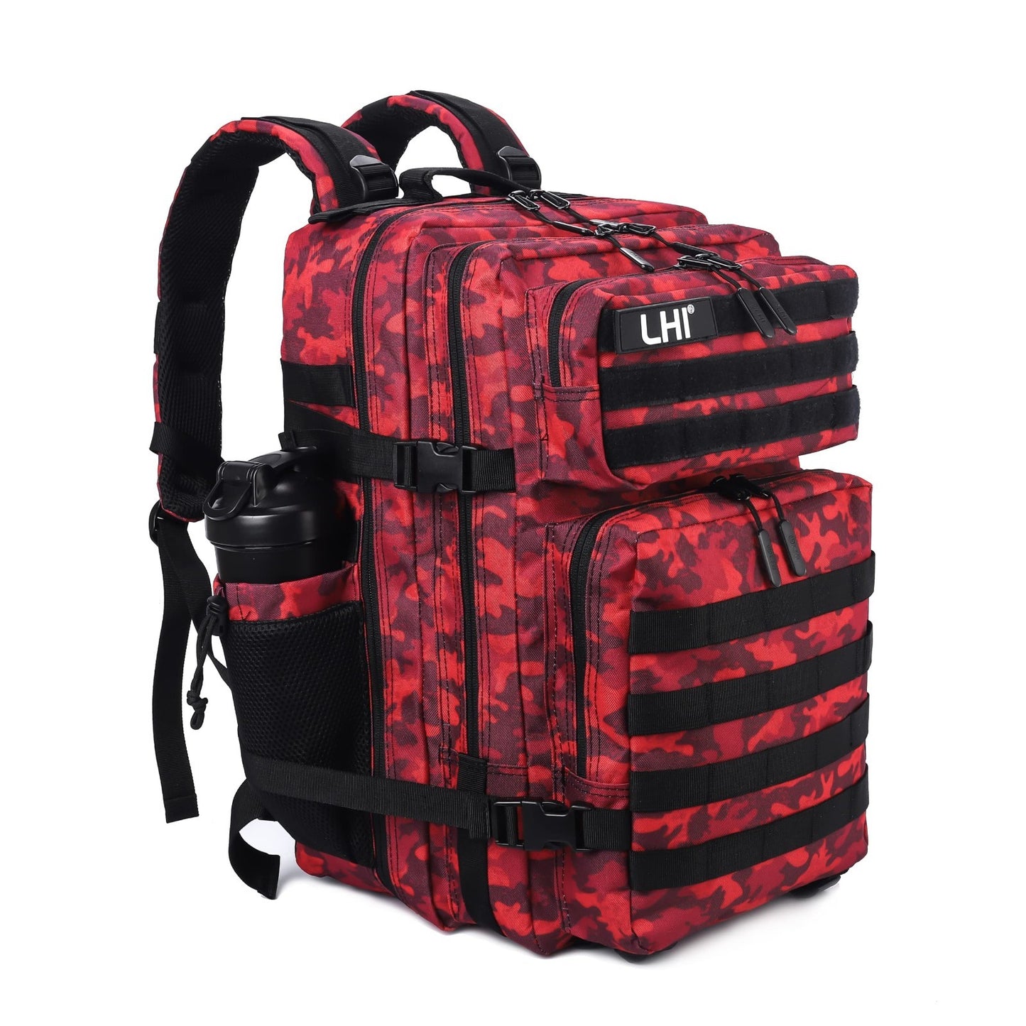 Tactical 45L Military Backpack for Men & Women   3 Day Assault Rucksack, Molle S3
