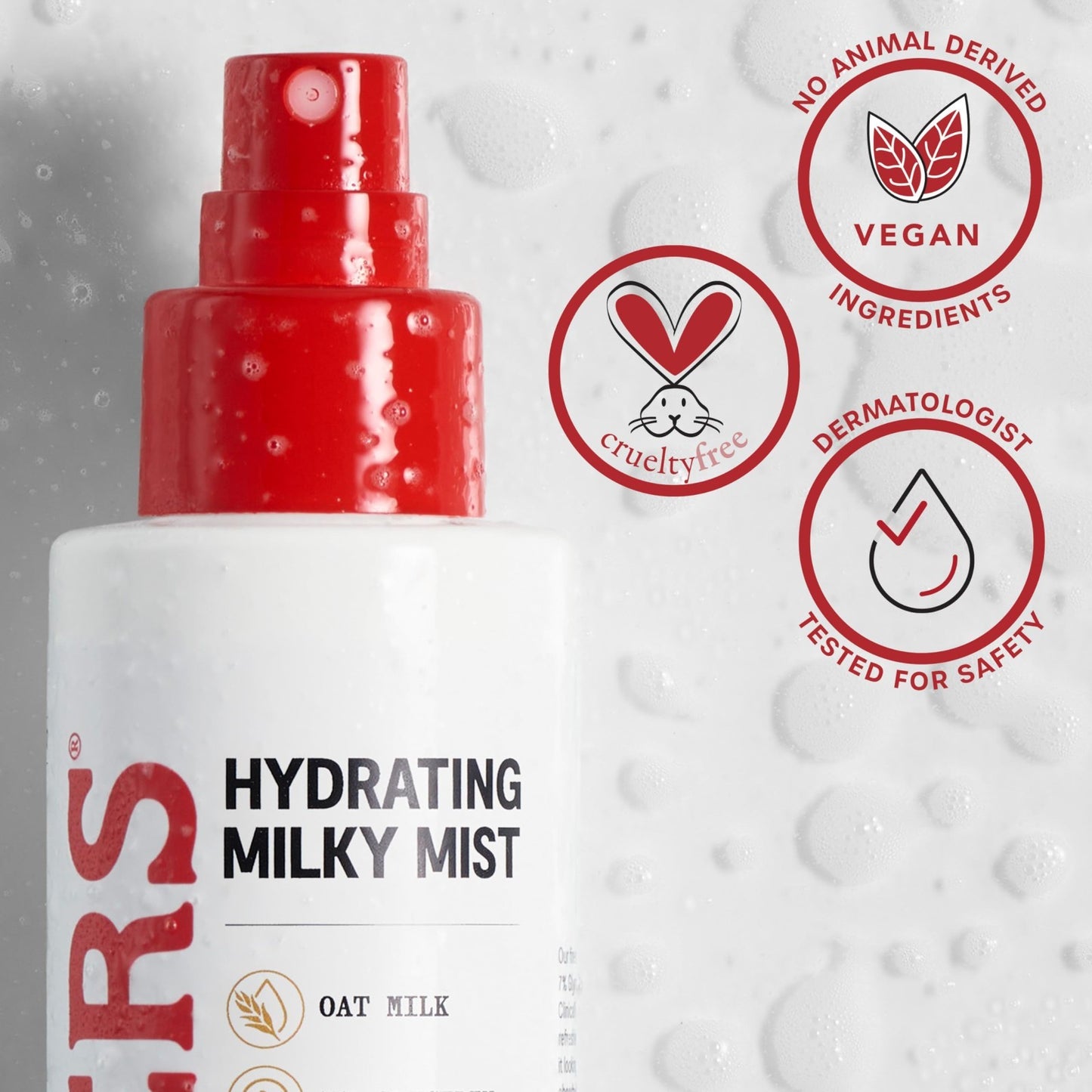 Hydrating Facial Spray with Oat Milk & Glycerin, Skin Barrier Repair Toner, 4.48