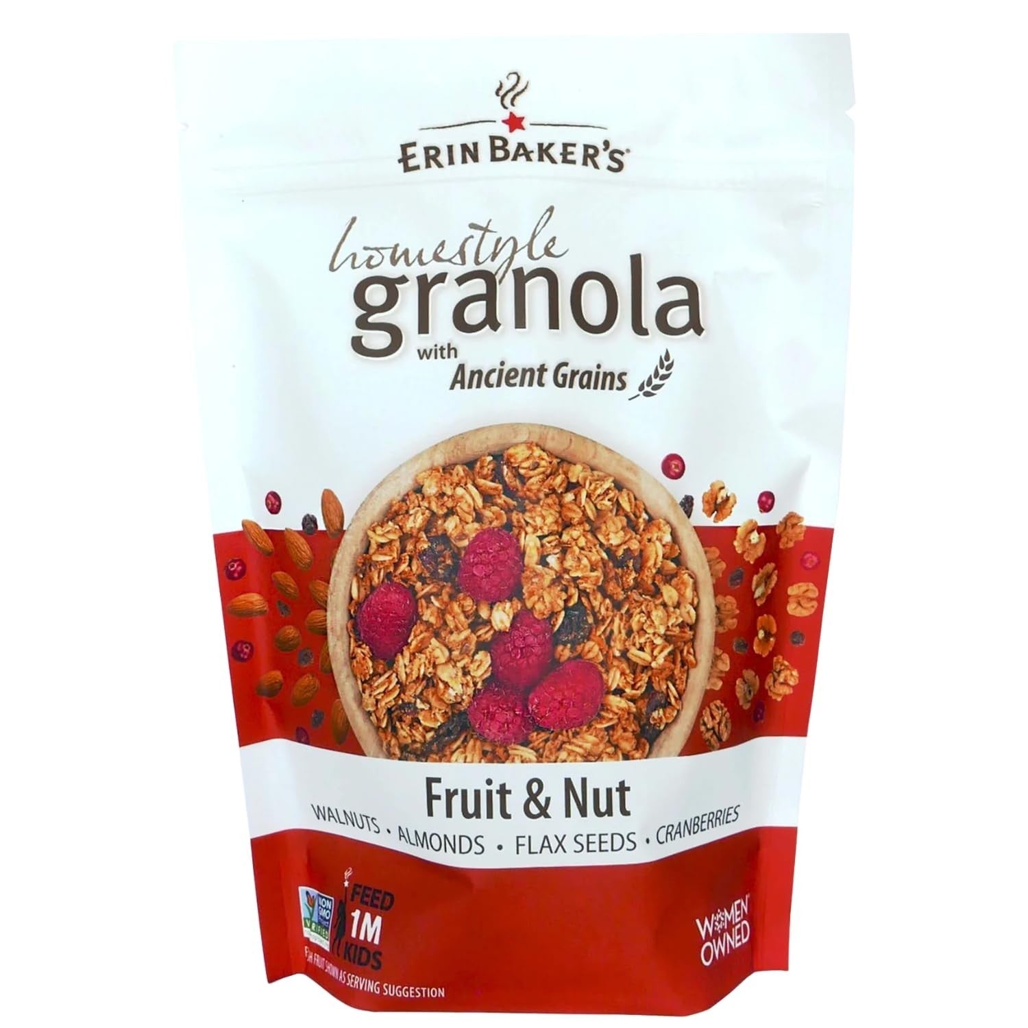 Fruit & Nut Granola 160oz - Ancient Grains, Vegan, Non-GMO, Crunchy Snack, Resea1