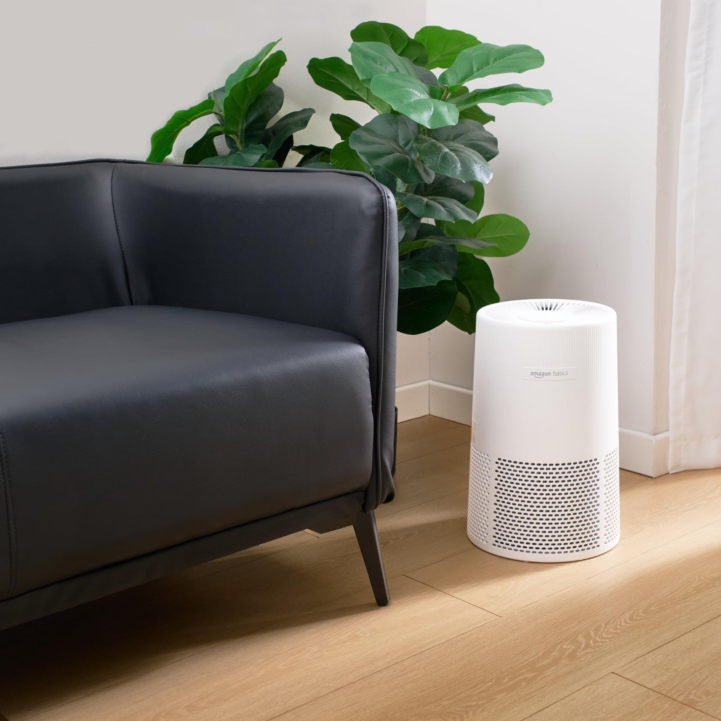 Air Purifier for Home & Office, 3 Speeds, Timer, Sleep Mode (32dB), White2