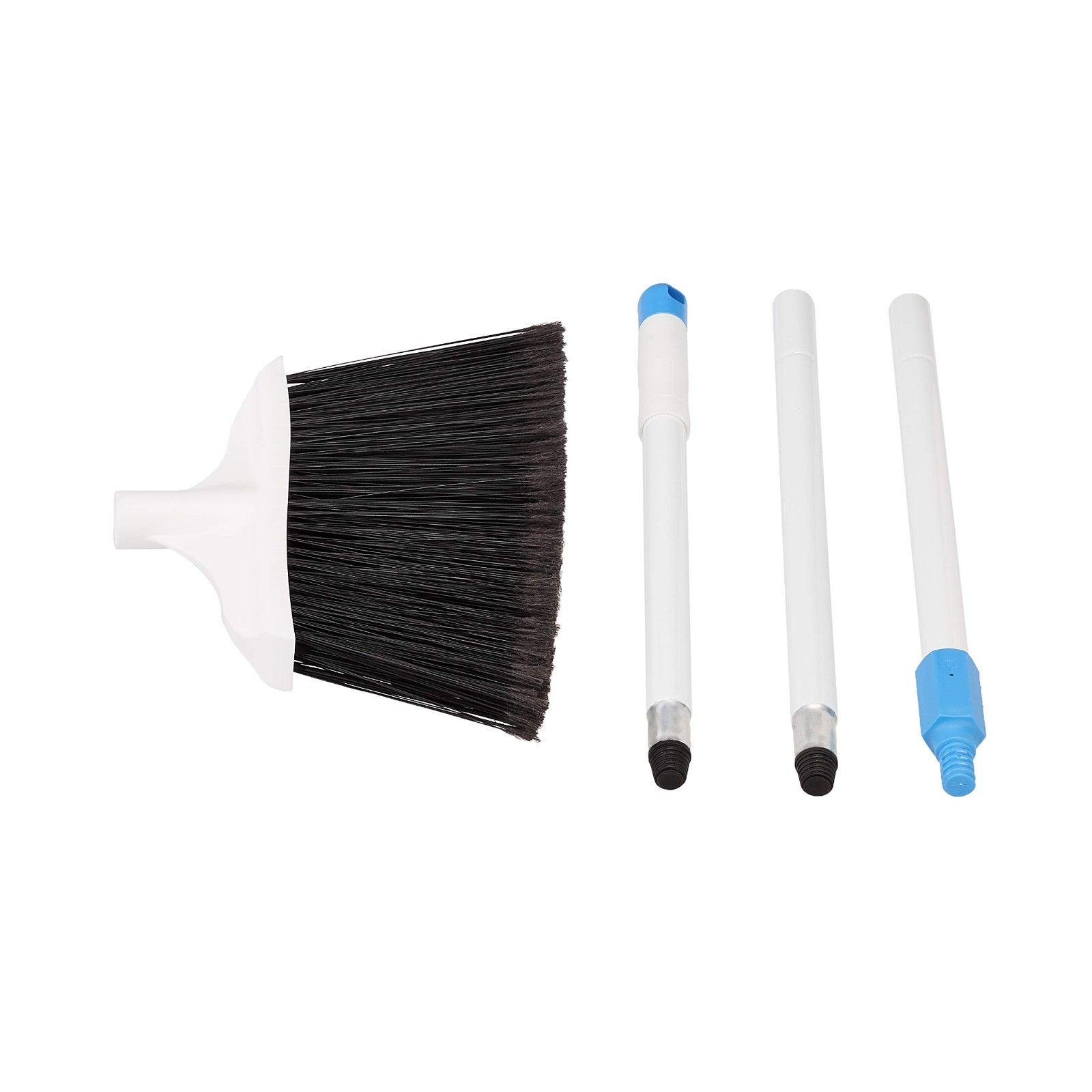 Heavy-Duty Floor Cleaning Broom, Stiff Bristles, 3-Piece Handle, Indoor/Outdoor4