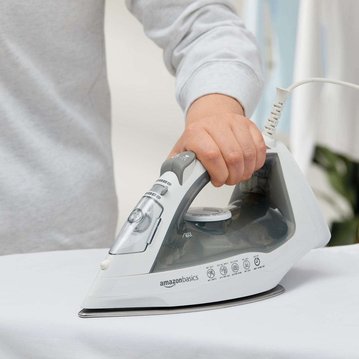 1700W Handheld Steam Iron & Garment Steamer - Auto Shut-Off, Anti-Drip, Wrinkle6