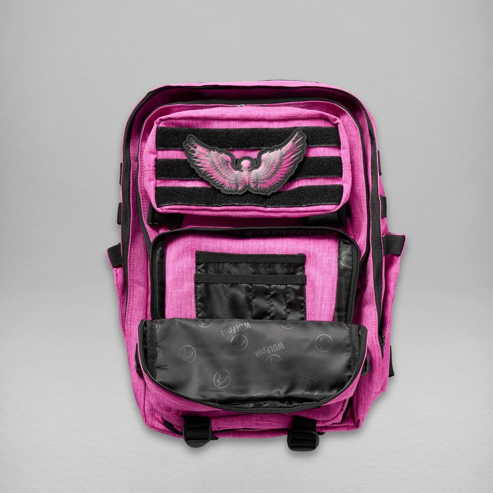 Durable 35L Waterproof Gym Backpack   1000D Oxford, MOLLE Webbing, Laptop Pocket6